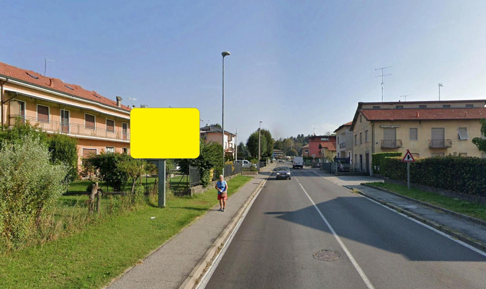 Impianto POSTER a Alzate Brianza, in zona La Forchetta