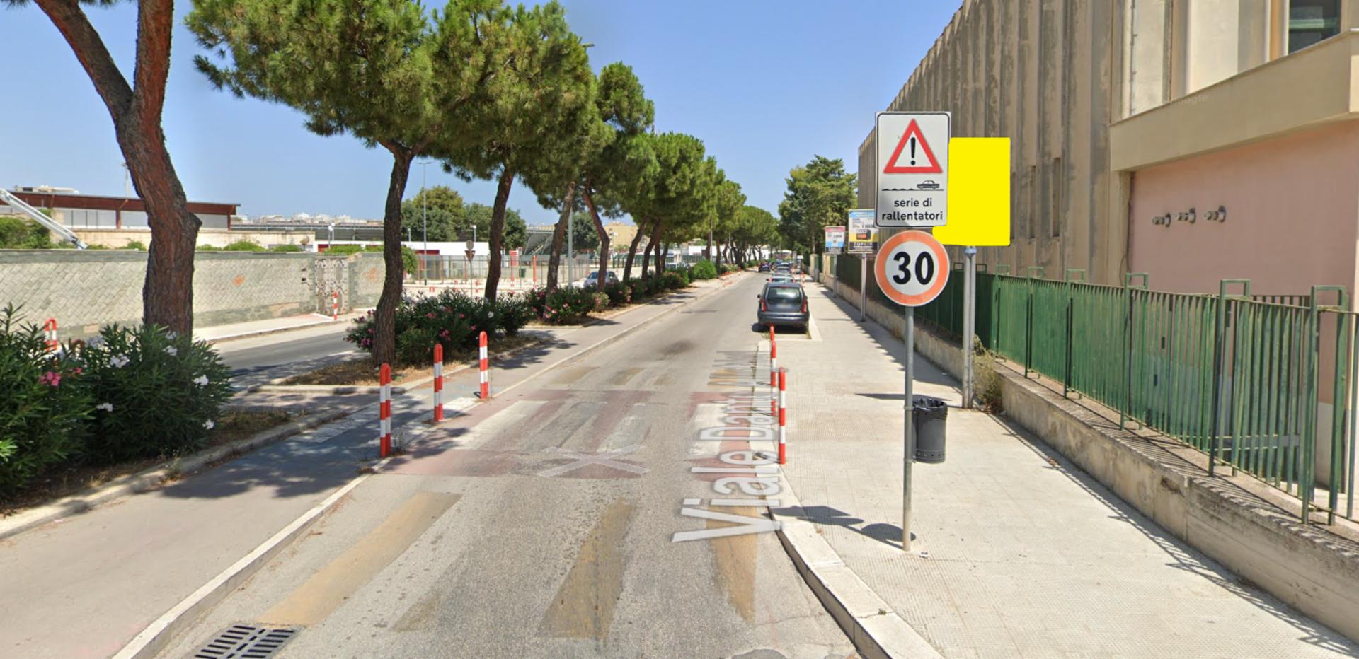 Impianto PALINA a Barletta, in zona Supermercati Emilia