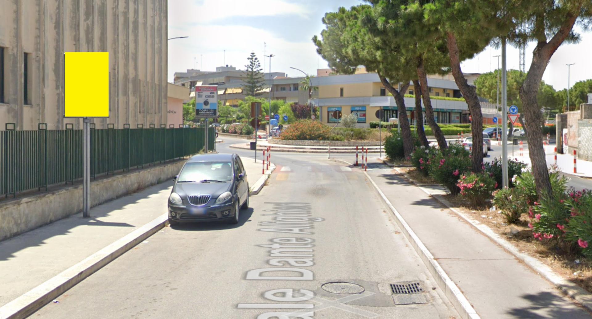 Impianto PALINA a Barletta, in zona Supermercati Emilia