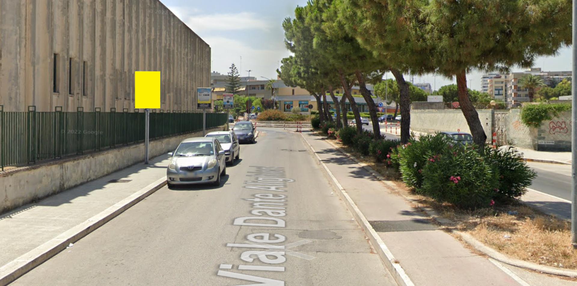 Impianto PALINA a Barletta, in zona Supermercati Emilia