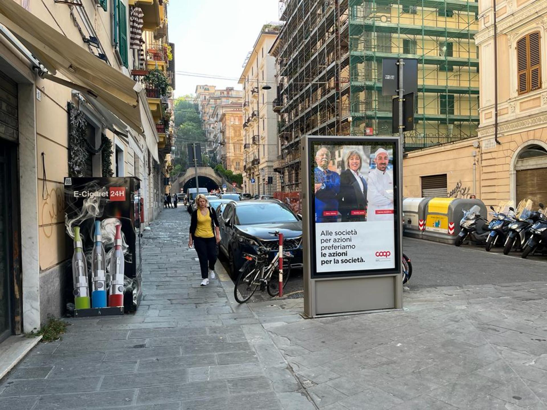 Impianto a PIAZZA Garibaldi  La Spezia