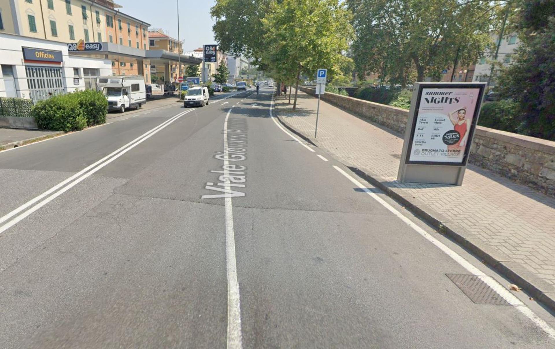 Impianto TOTEM a La Spezia, in zona Caffetteria 2 Giugno