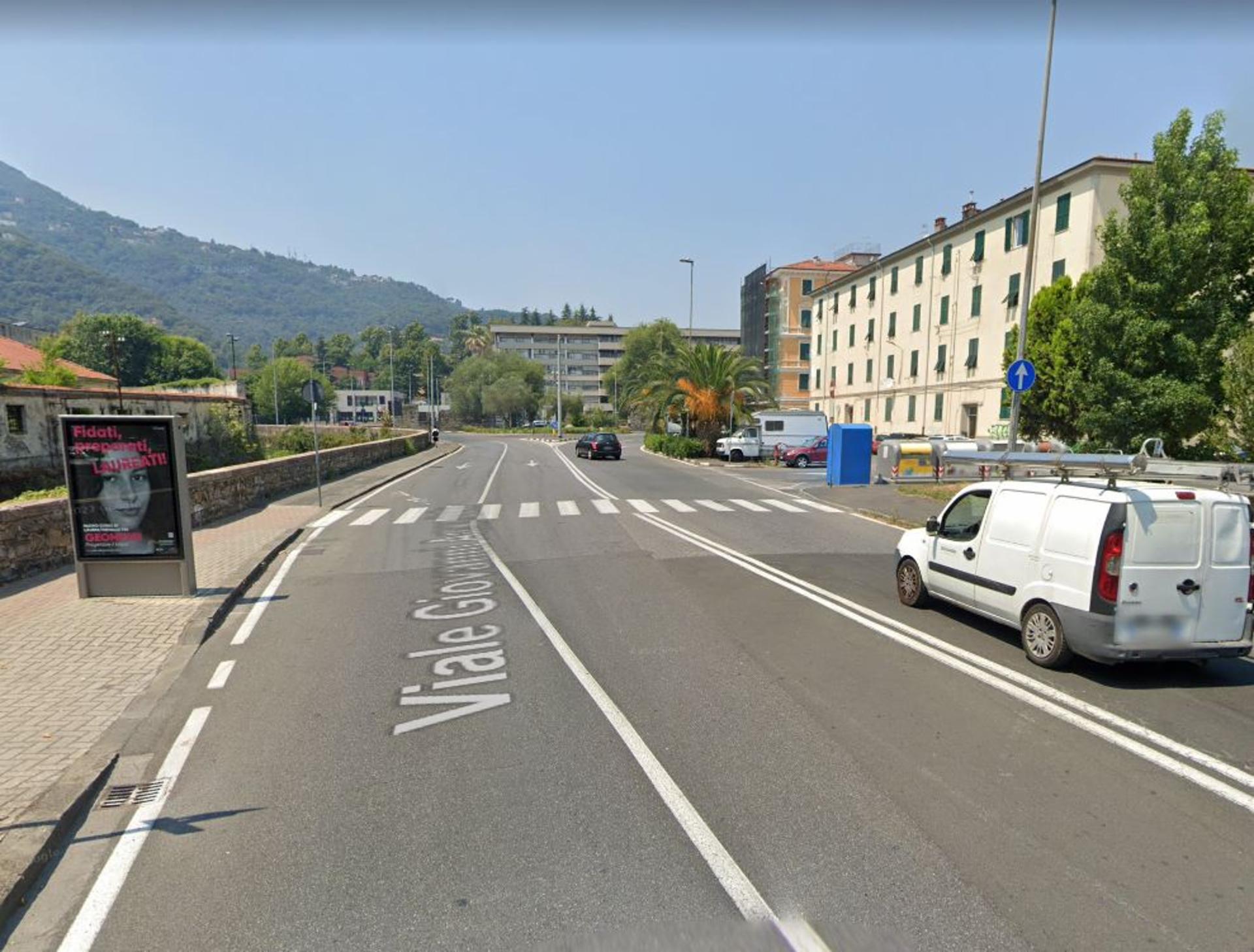 Impianto TOTEM a La Spezia, in zona Caffetteria 2 Giugno