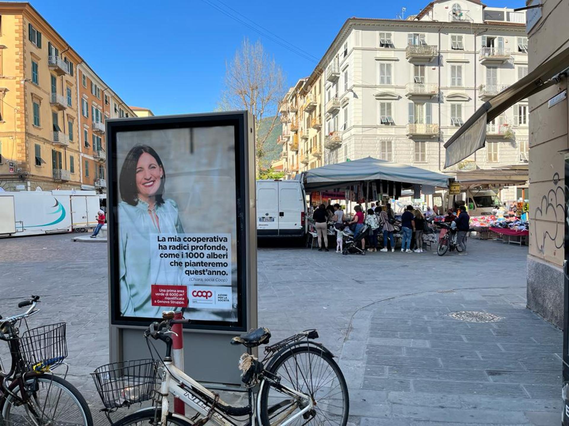 Impianto TOTEM a La Spezia, in zona Mozzachiodi