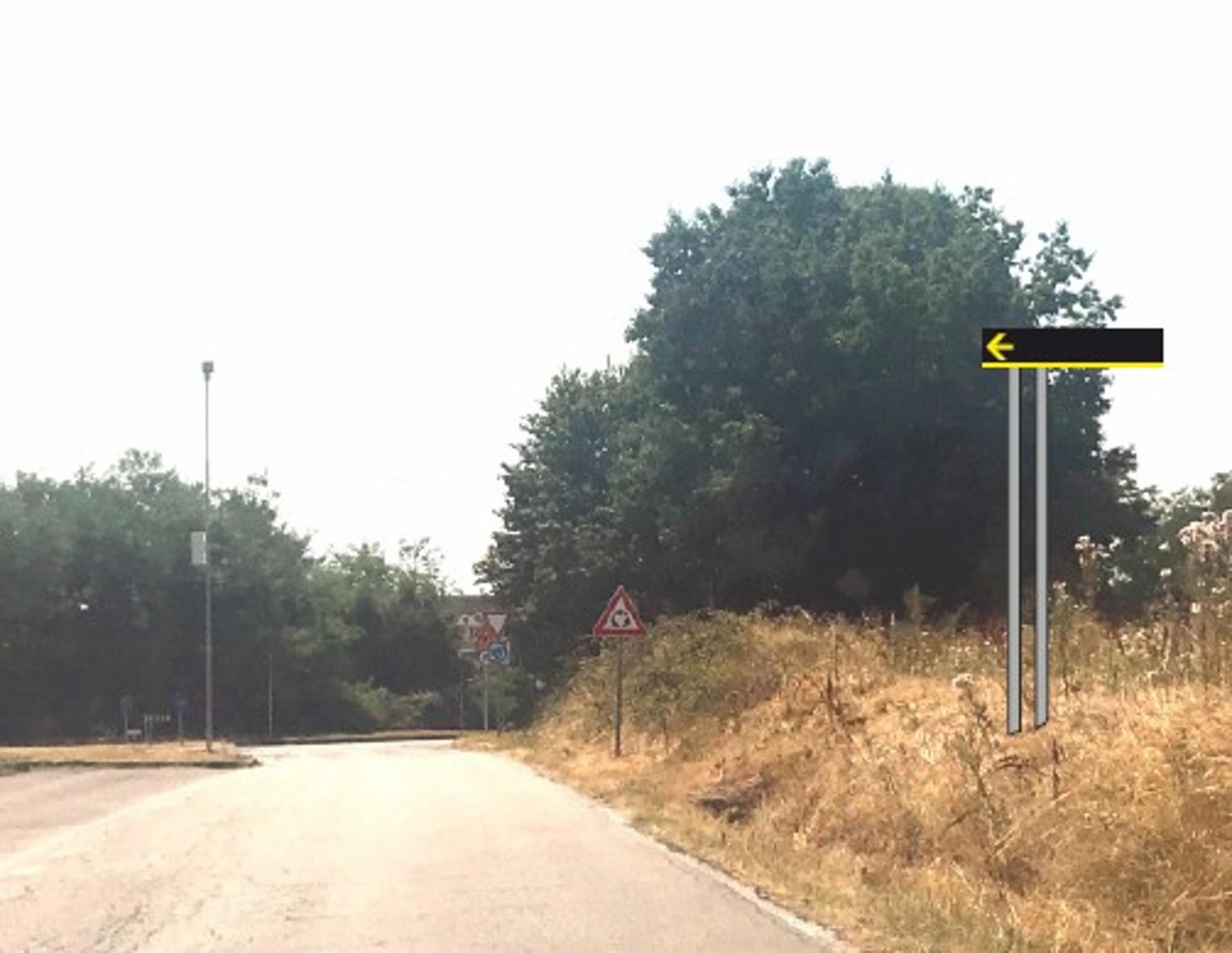 Impianto FRECCE / PREINSEGNE a Roncello, in zona Chiesa dei Santi Ambrogio e Carlo