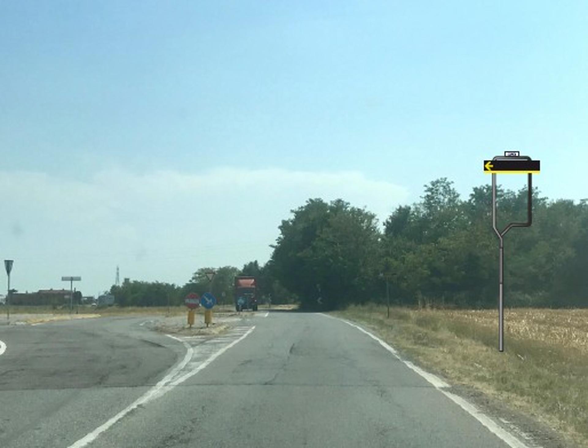 Impianto FRECCE / PREINSEGNE a Roncello, in zona RONCELLO Via del Guadagno Via Gramsci