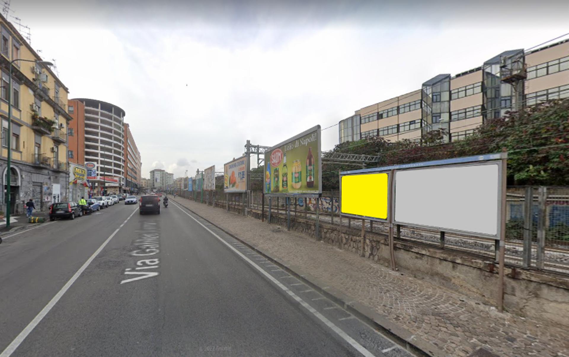 Impianto STENDARDO a Napoli, in zona Mix Markt