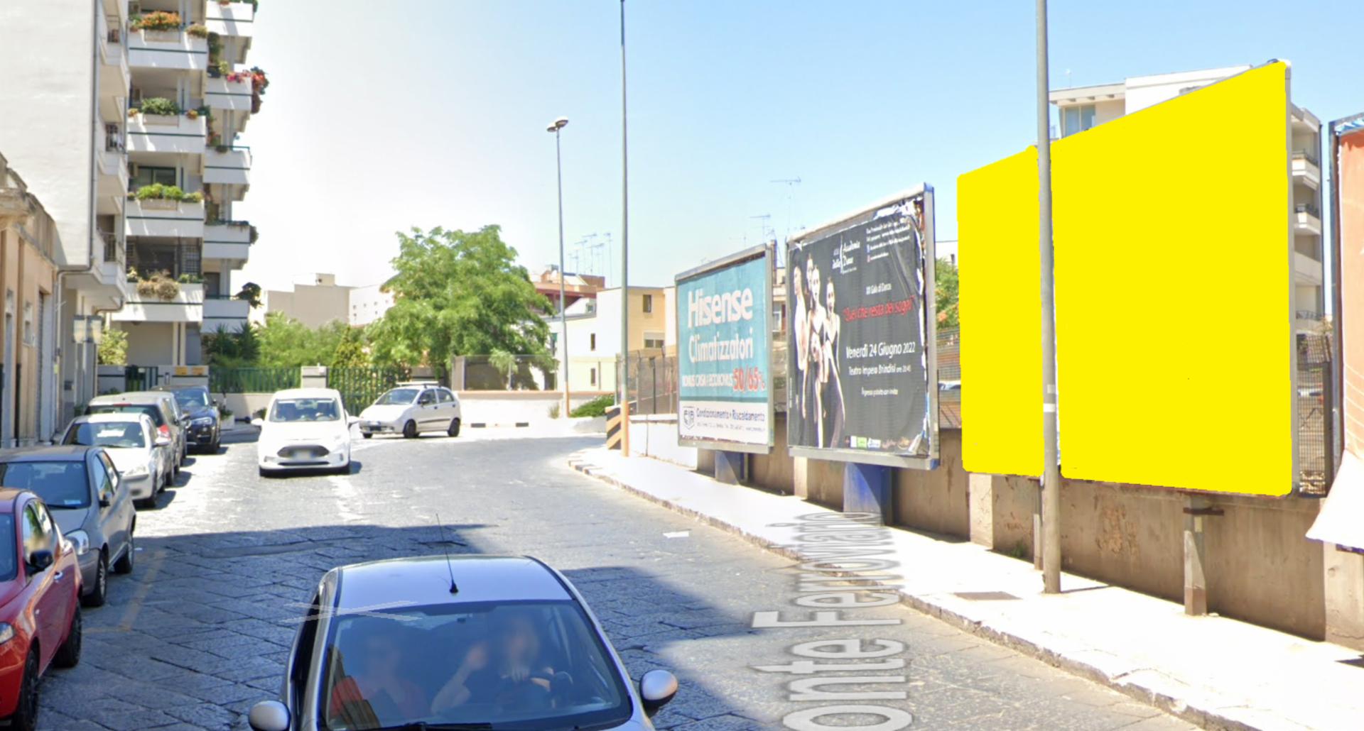 Impianto 6 X 3 a Brindisi, in zona Conad