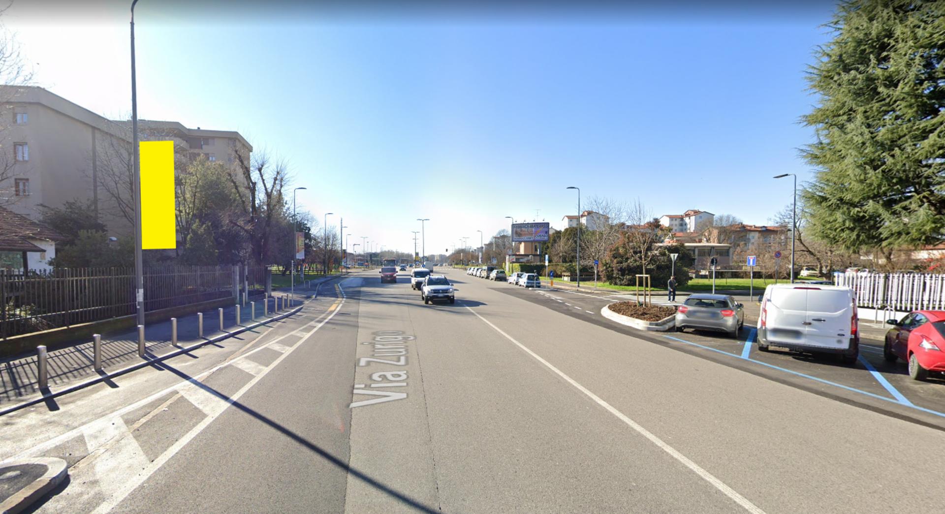 Impianto VERTICAL BANNER a Milano, in zona 3 Cavalieri