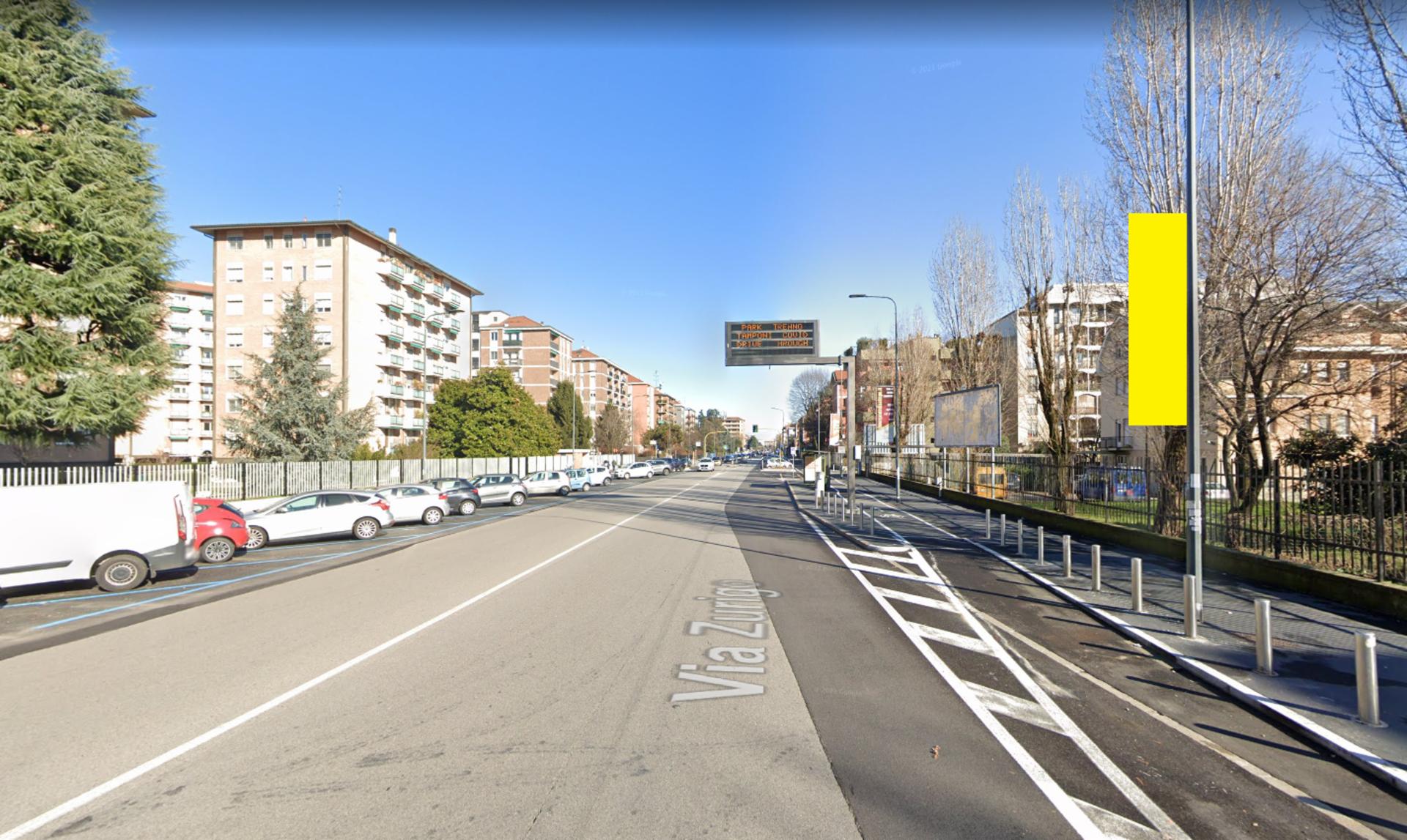 Impianto VERTICAL BANNER a Milano, in zona 3 Cavalieri