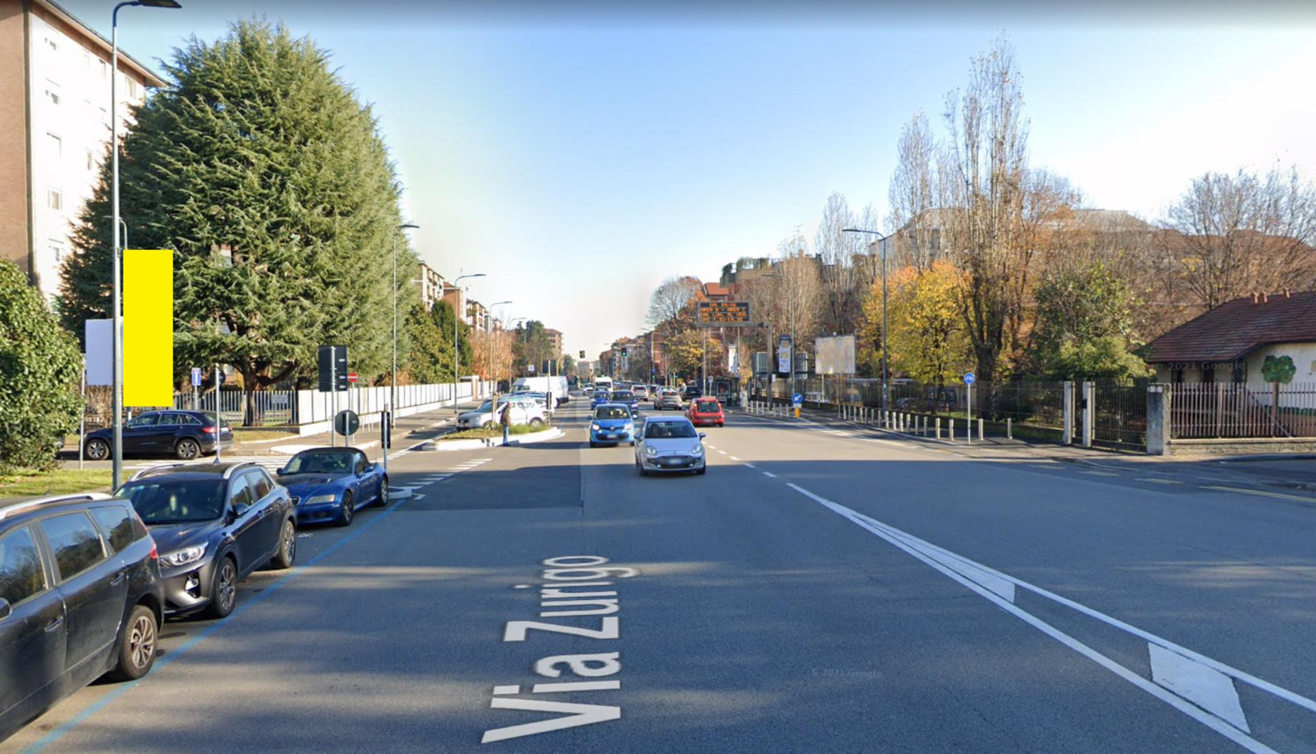 Impianto VERTICAL BANNER a Milano, in zona 3 Cavalieri
