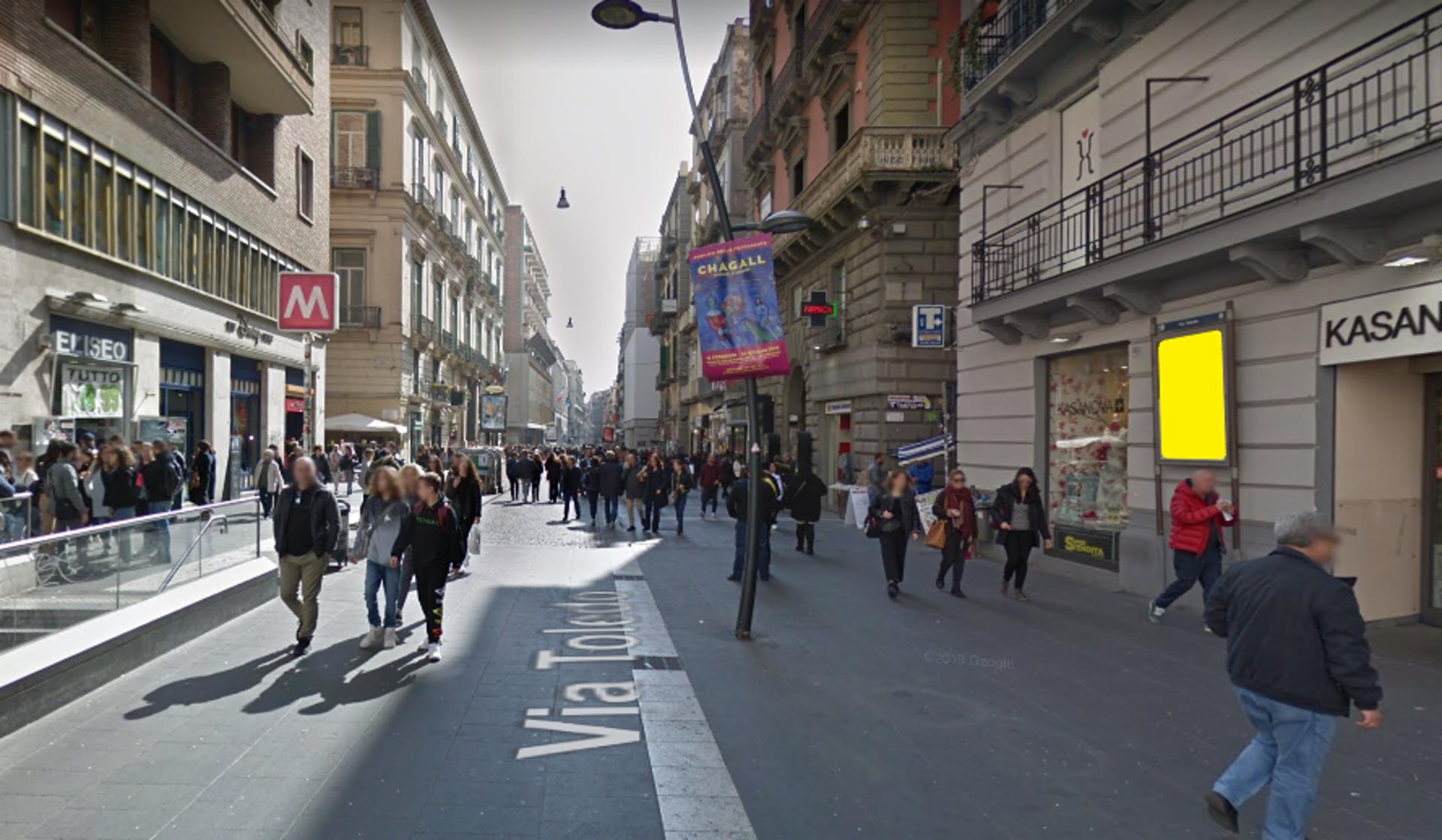 Impianto STENDARDO a Napoli, in zona Original Marines