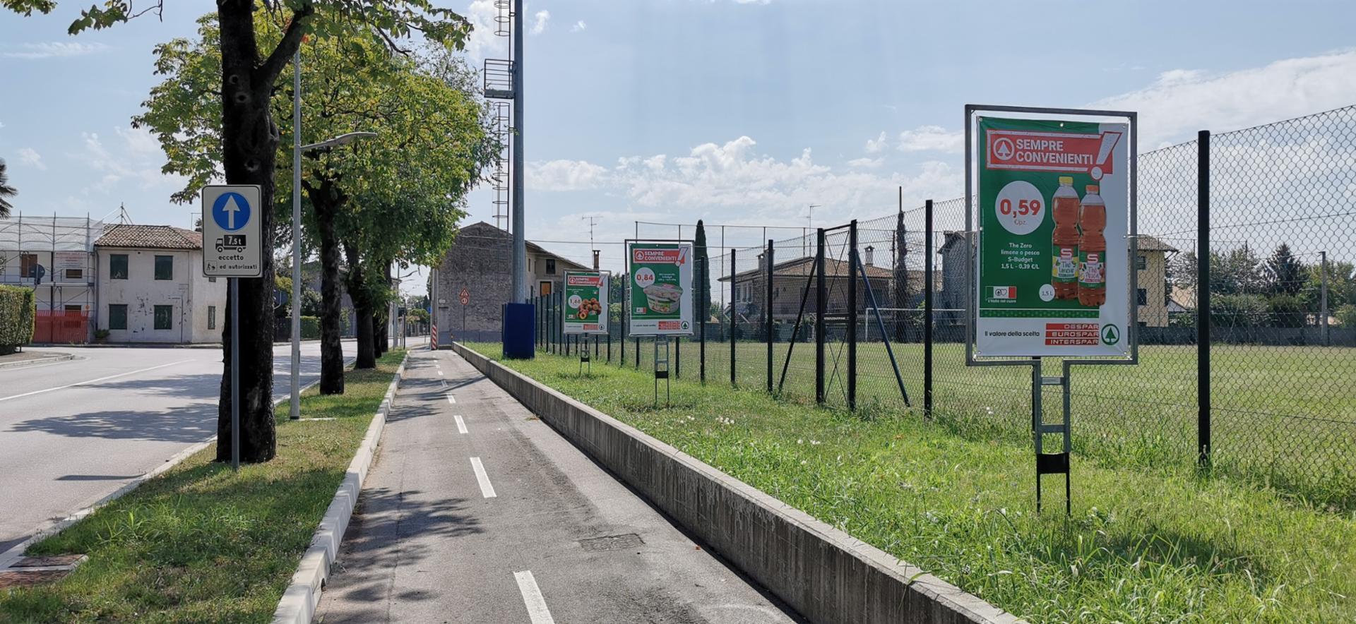 Impianto CAVALLETTO a Romans d'Isonzo, in zona Trattoria Al Giardinetto
