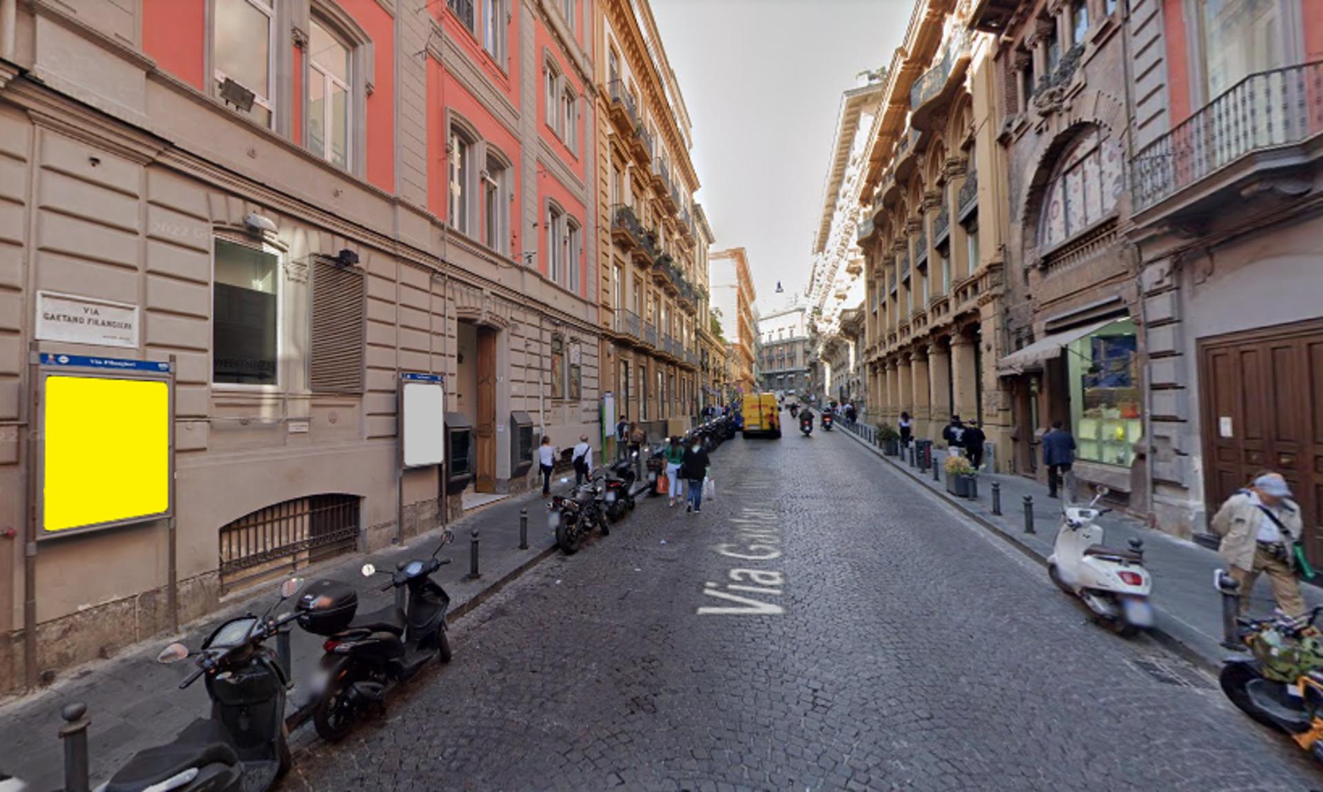 Impianto STENDARDO a Napoli, in zona Nappa