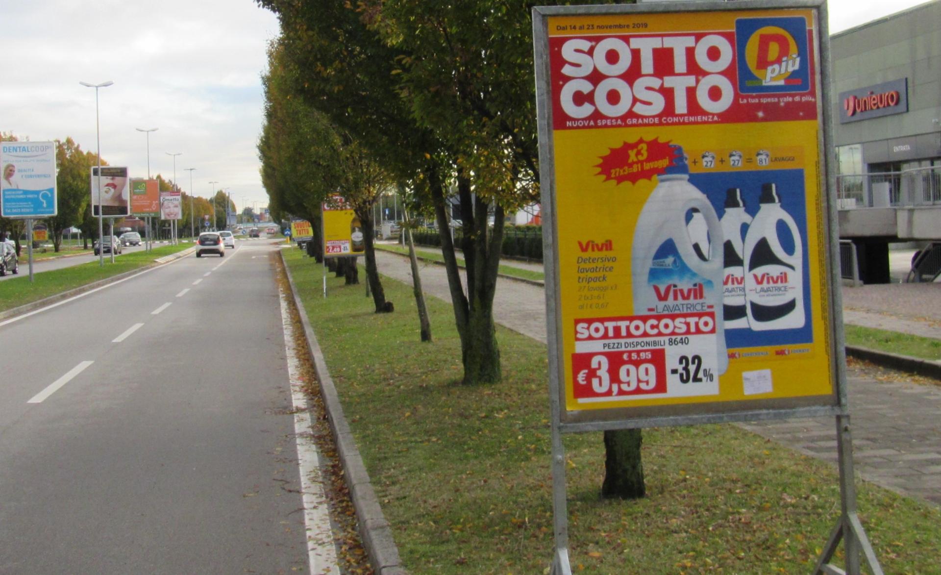Impianto CAVALLETTO a Castelfranco Veneto, in zona Favaro