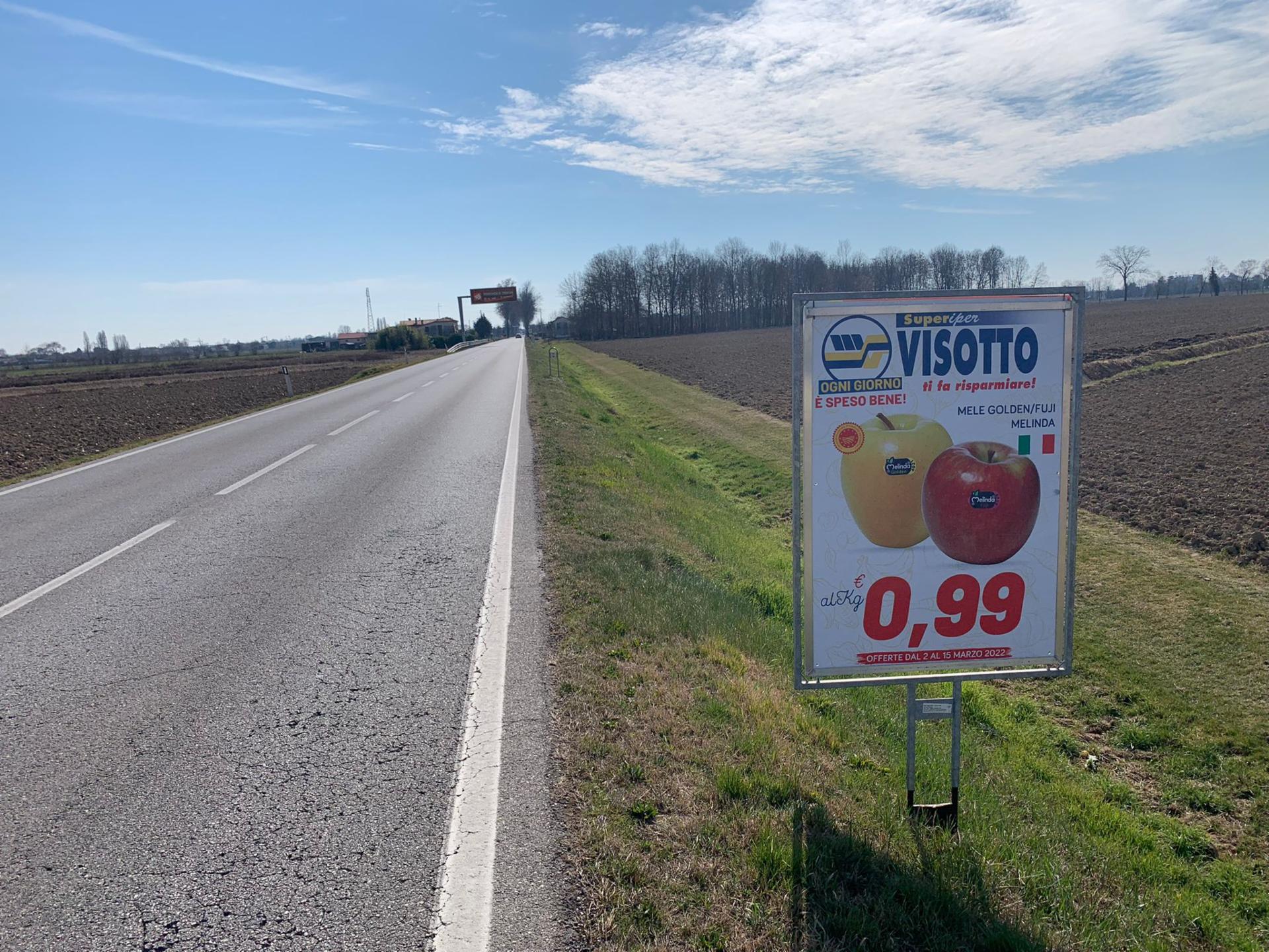Impianto CAVALLETTO a Cessalto, in zona Ufficio Postale