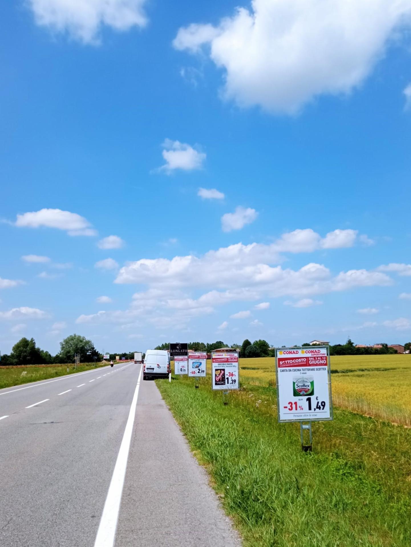 Impianto CAVALLETTO a Treviso, in zona Liu Jo