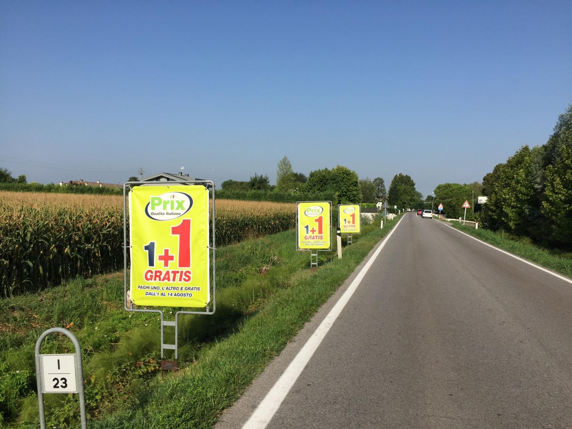 Impianto CAVALLETTO a Arzergrande, in zona Pizzeria 4uattro Stelle
