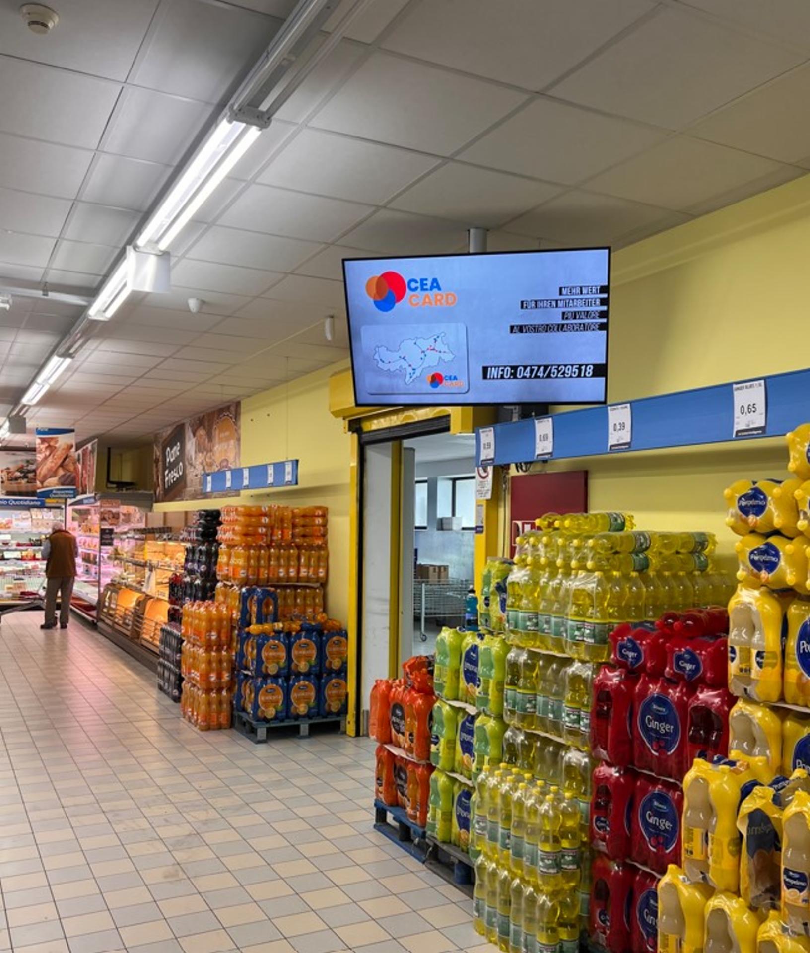 Impianto DISPLAY / LED a Bressanone, in zona Brixna Bistro
