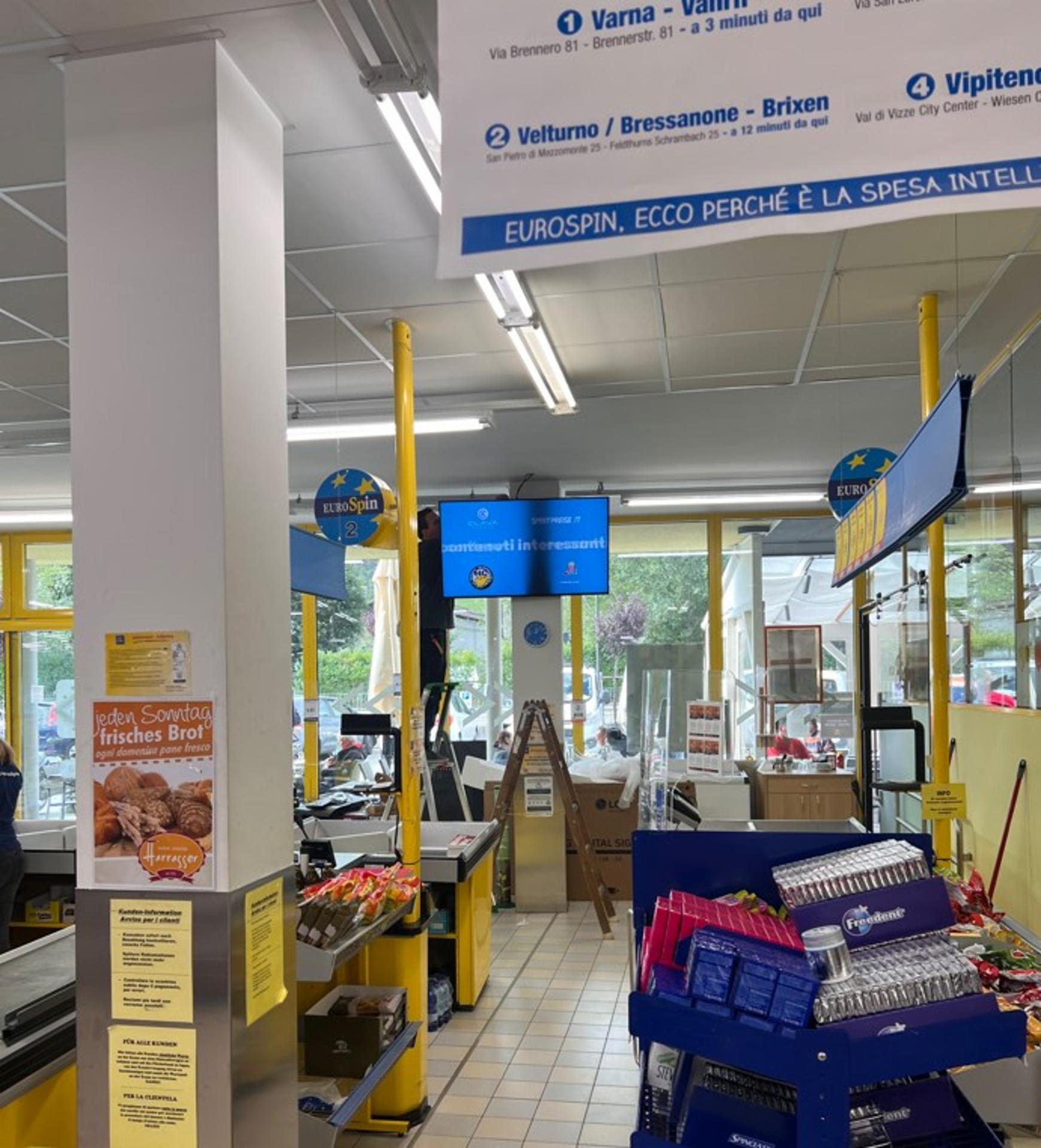 Impianto DISPLAY / LED a Bressanone, in zona Brixna Bistro