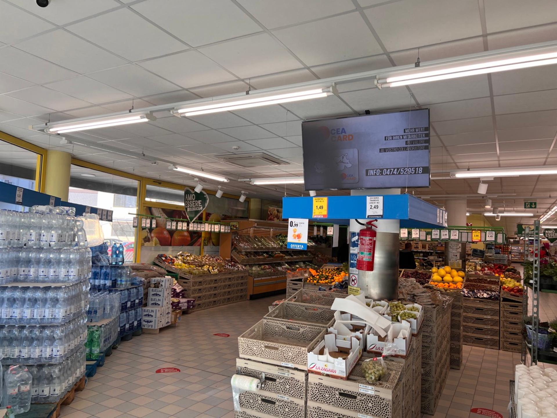 Impianto DISPLAY / LED a Merano, in zona Asia Point