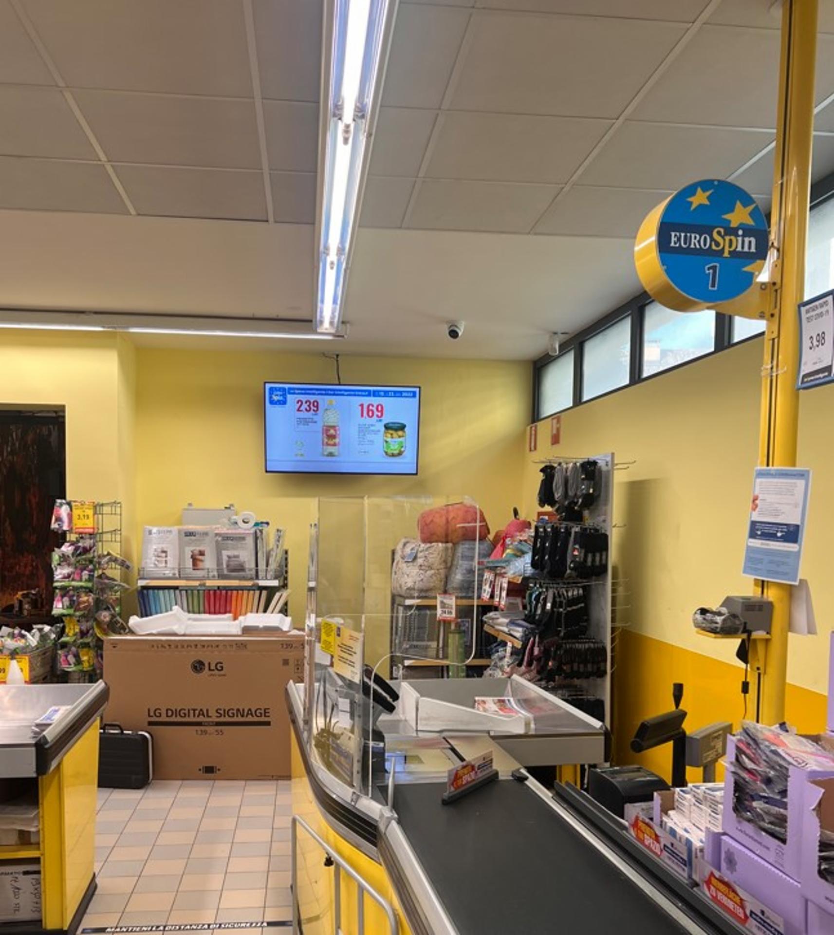 Impianto DISPLAY / LED a Bolzano, in zona EuroSpin