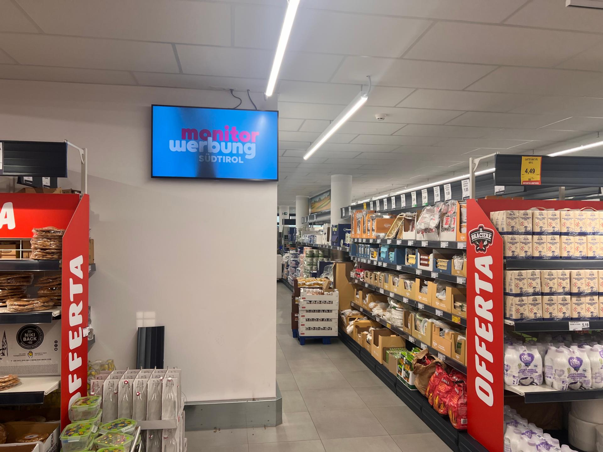Impianto DISPLAY / LED a Dobbiaco, in zona Bar Drei Zinnen