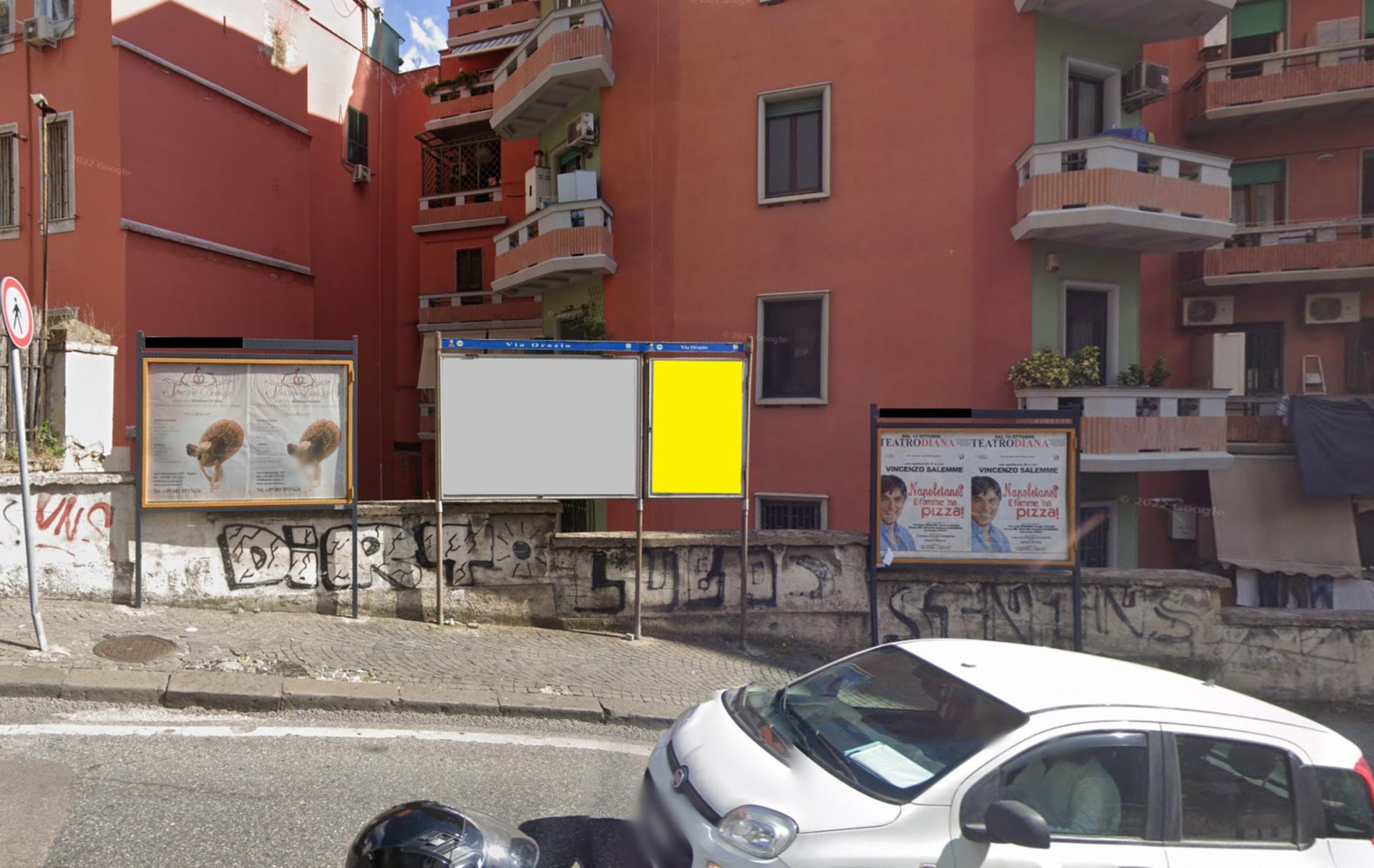 Impianto STENDARDO a Napoli, in zona Pizza a Taglio