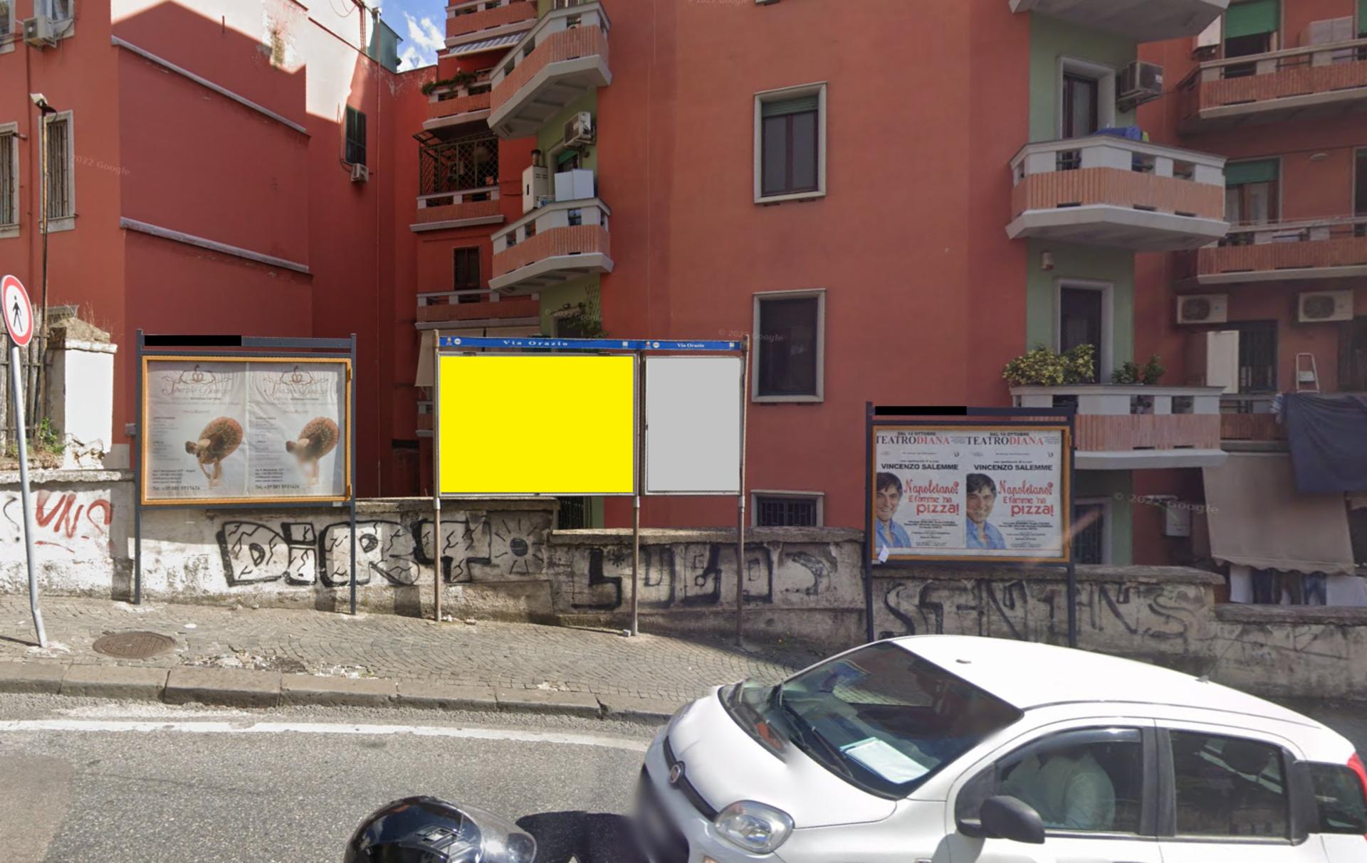Impianto STENDARDO a Napoli, in zona Pizza a Taglio