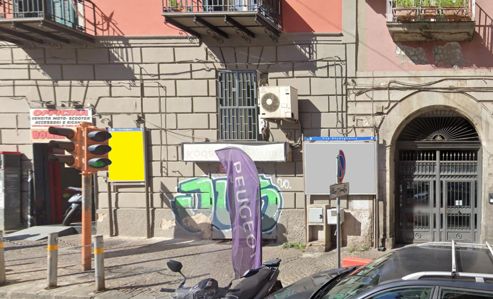 Impianto STENDARDO a Napoli, in zona Fumo e Caffè