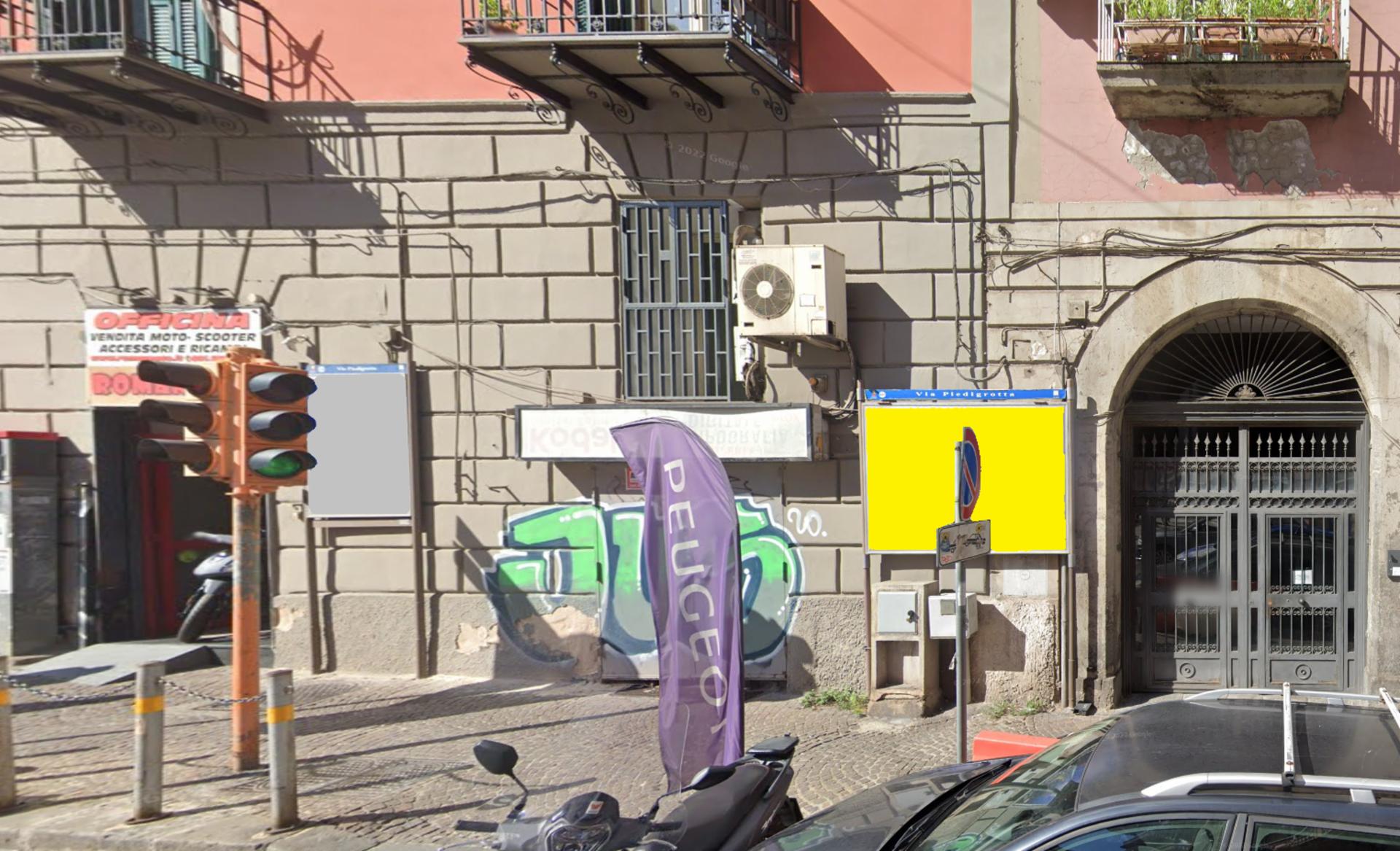 Impianto STENDARDO a Napoli, in zona Fumo e Caffè