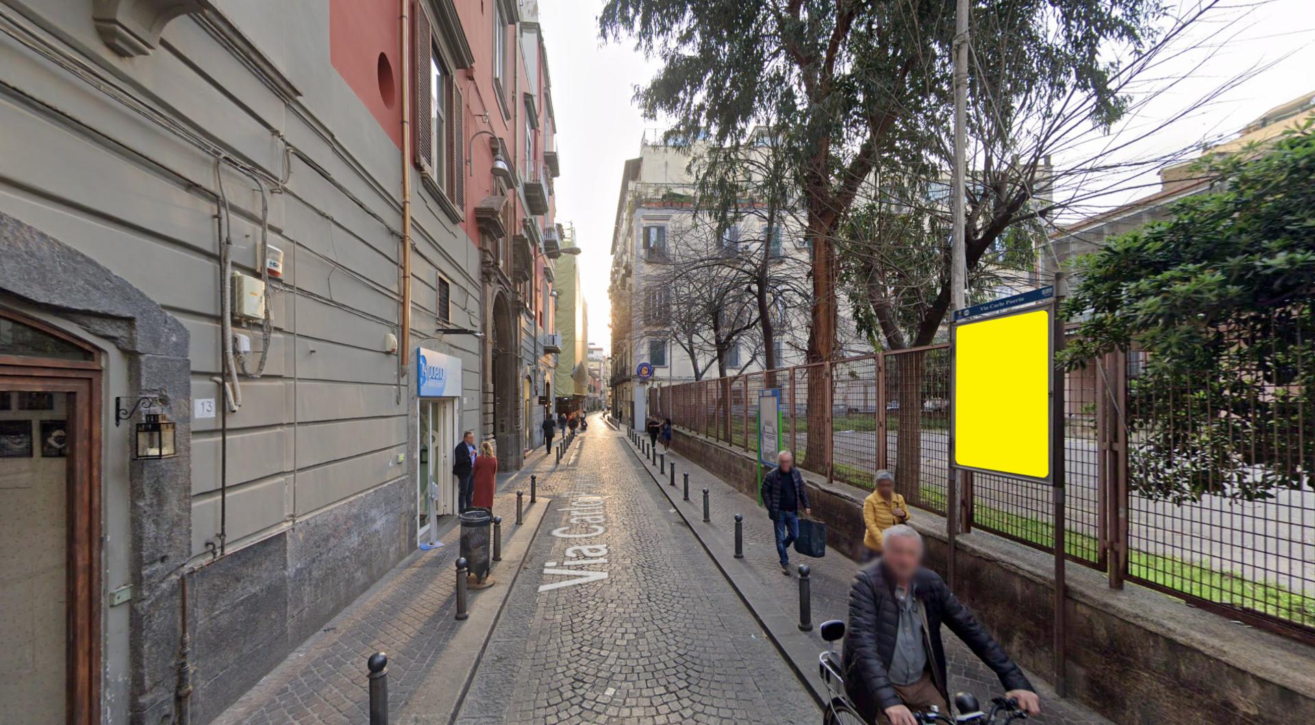 Impianto STENDARDO a Napoli, in zona Bruno Caruso