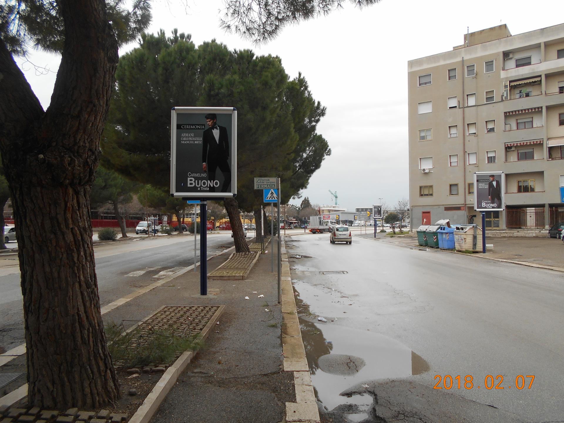 Impianto PALINA a Foggia, in zona MD