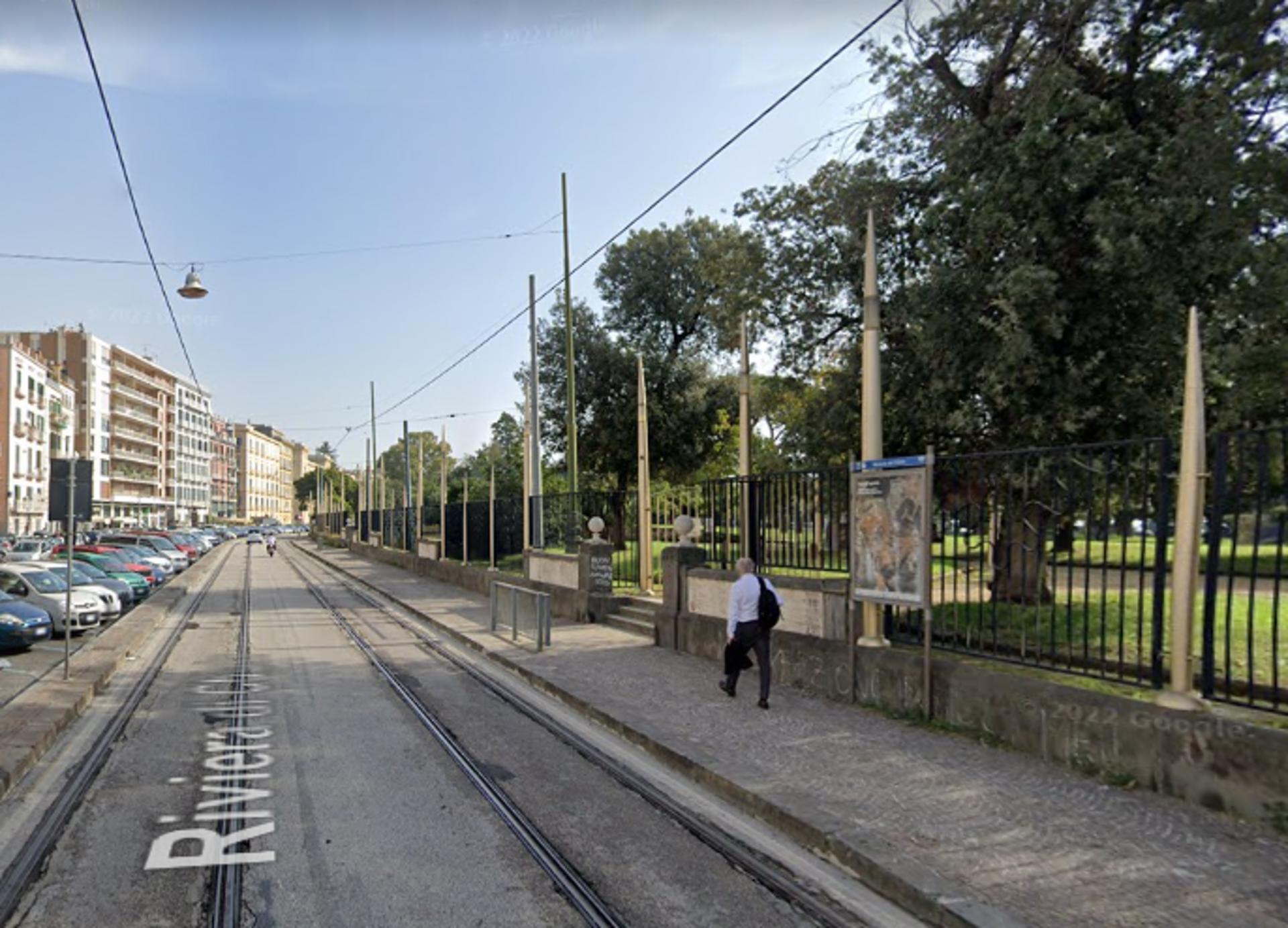 Impianto STENDARDO a Napoli, in zona Chalet Rosso