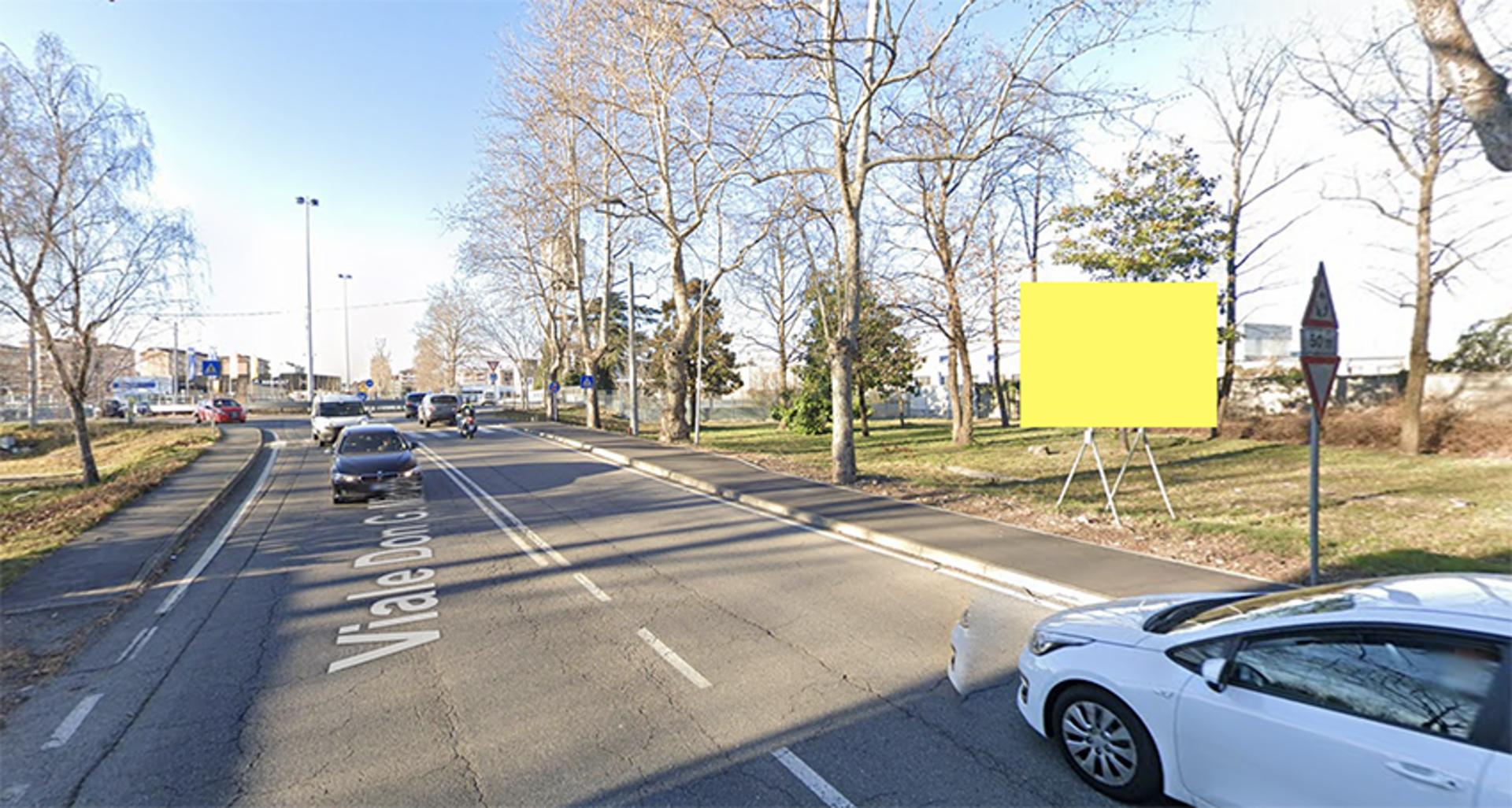 Impianto CARTELLONISTICA a Castellanza, in zona La fabbrica dei sapori