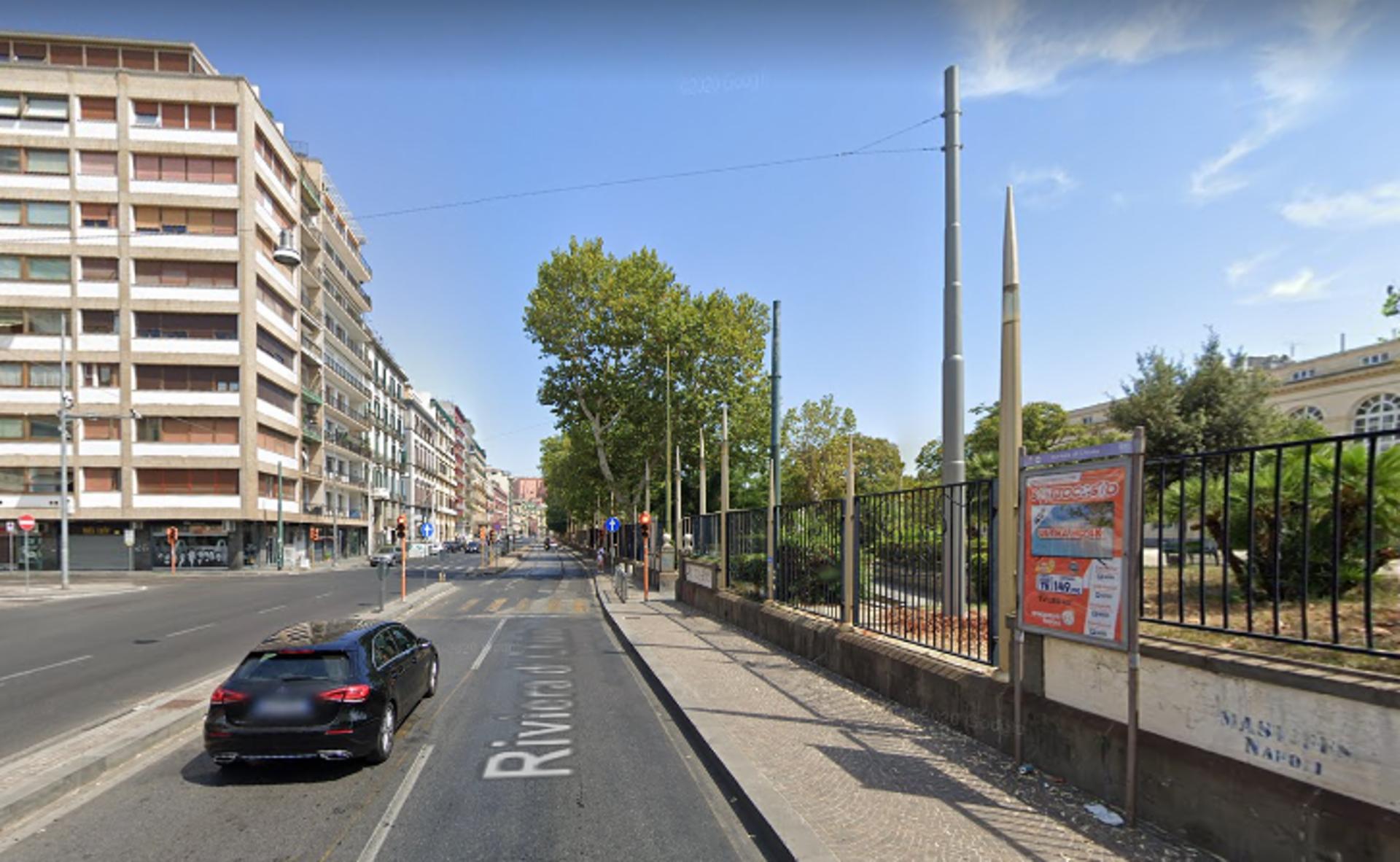 Impianto STENDARDO a Napoli, in zona Chalet Blu