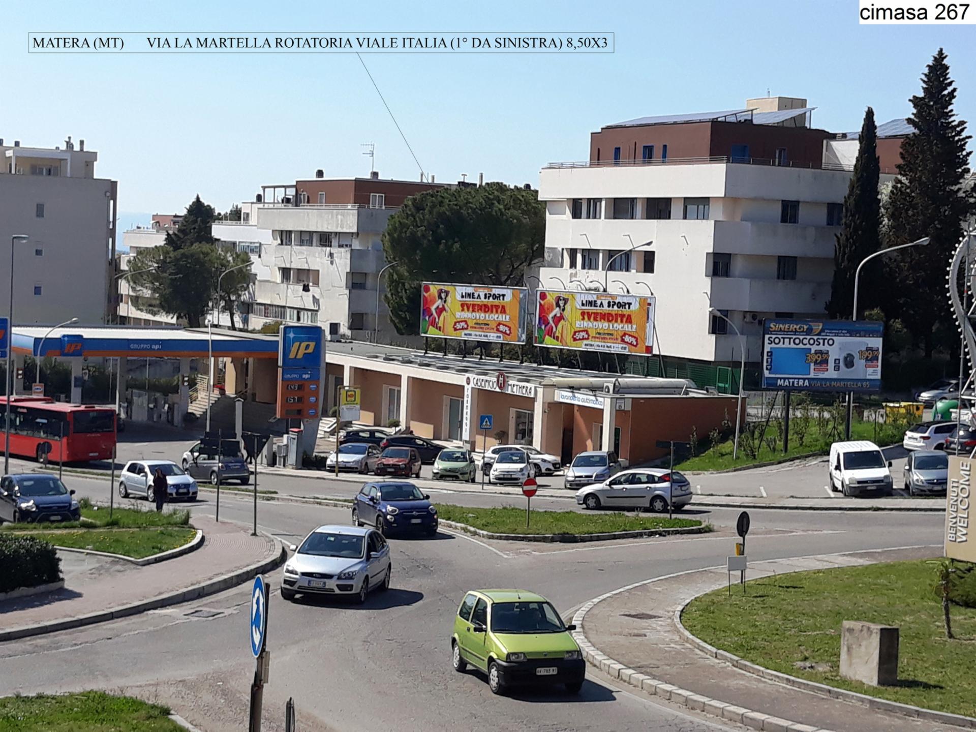 Impianto MEDI FORMATI a Matera, in zona EuroSpin