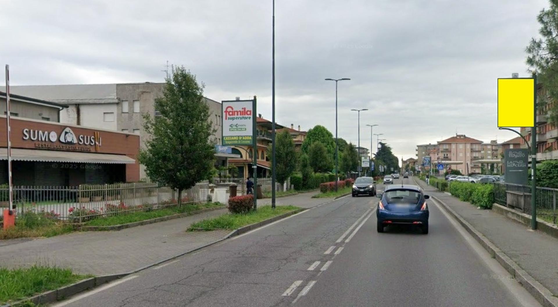 Impianto CARTELLONISTICA a Cassano d'Adda, in zona Over 18