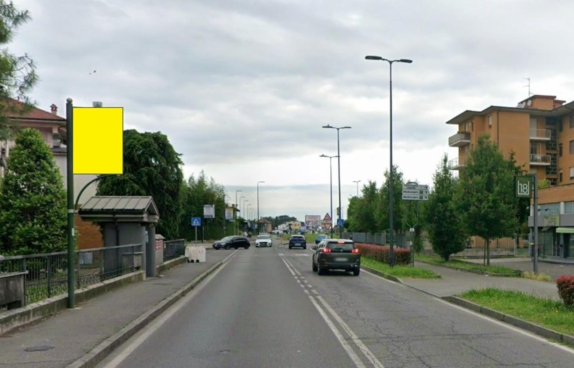 Impianto CARTELLONISTICA a Cassano d'Adda, in zona Over 18