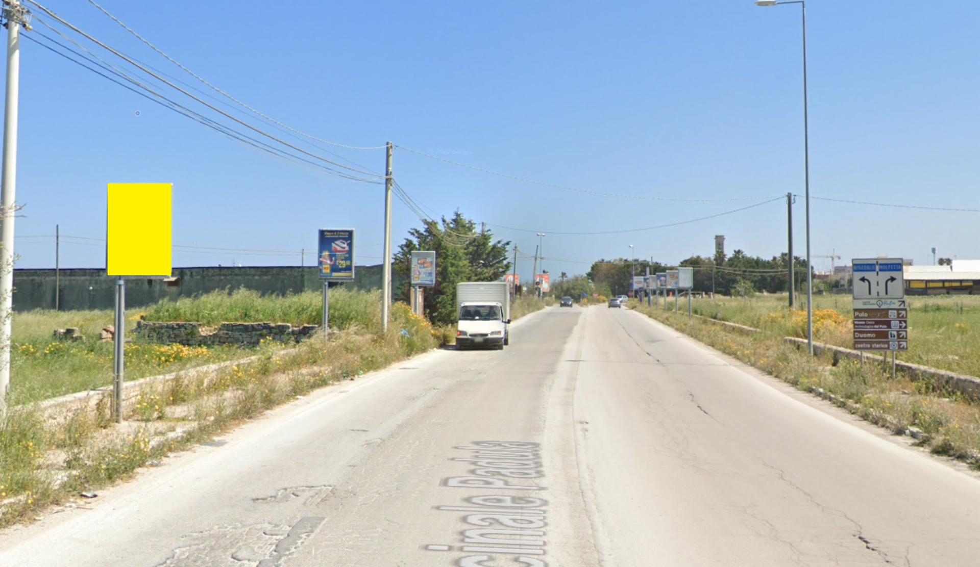 Impianto a STRADA VIC.LE PADULA DIR. Z.I.  Molfetta