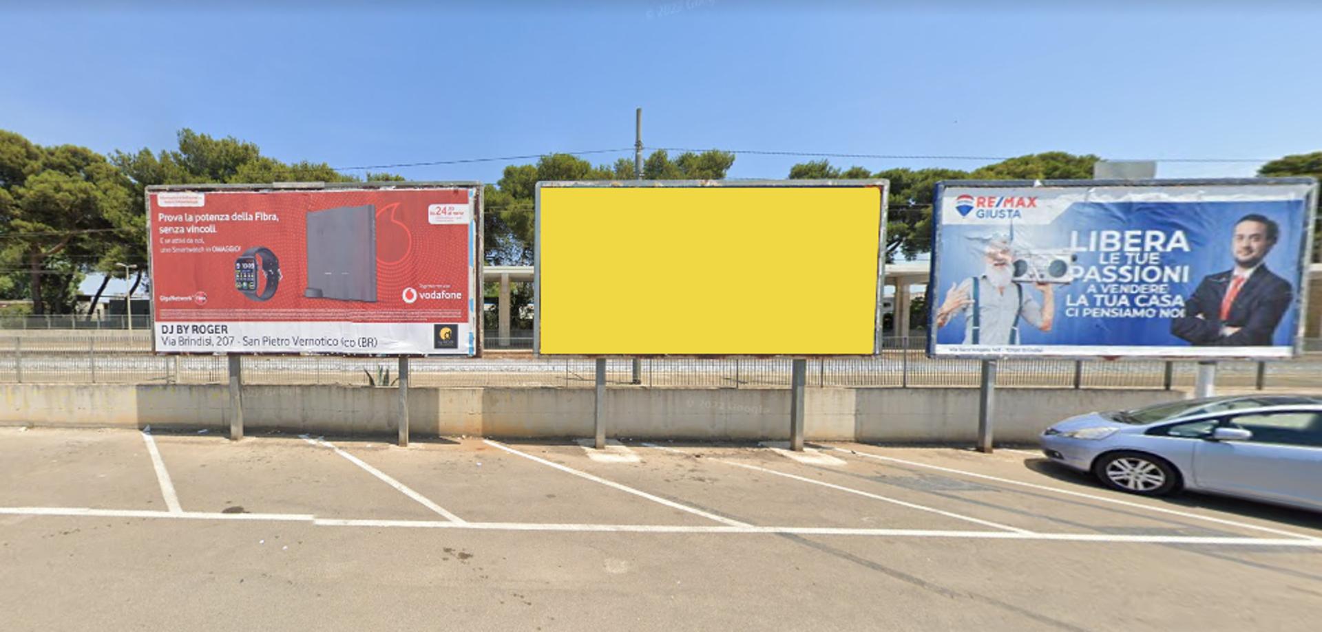 Impianto 6 X 3 a San Pietro Vernotico, in zona Bar Stazione