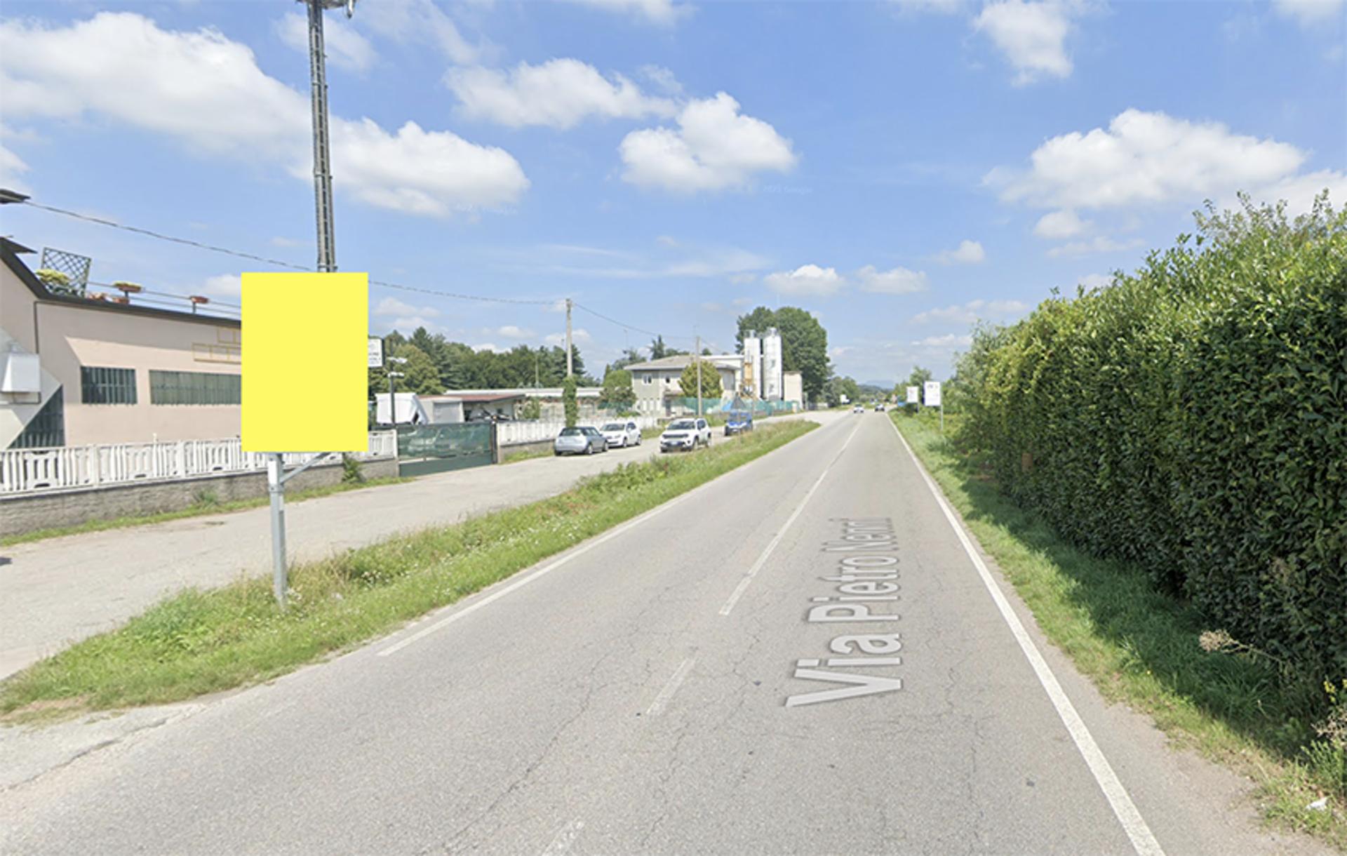 Impianto CARTELLONISTICA a Cairate, in zona Flamant d'Or