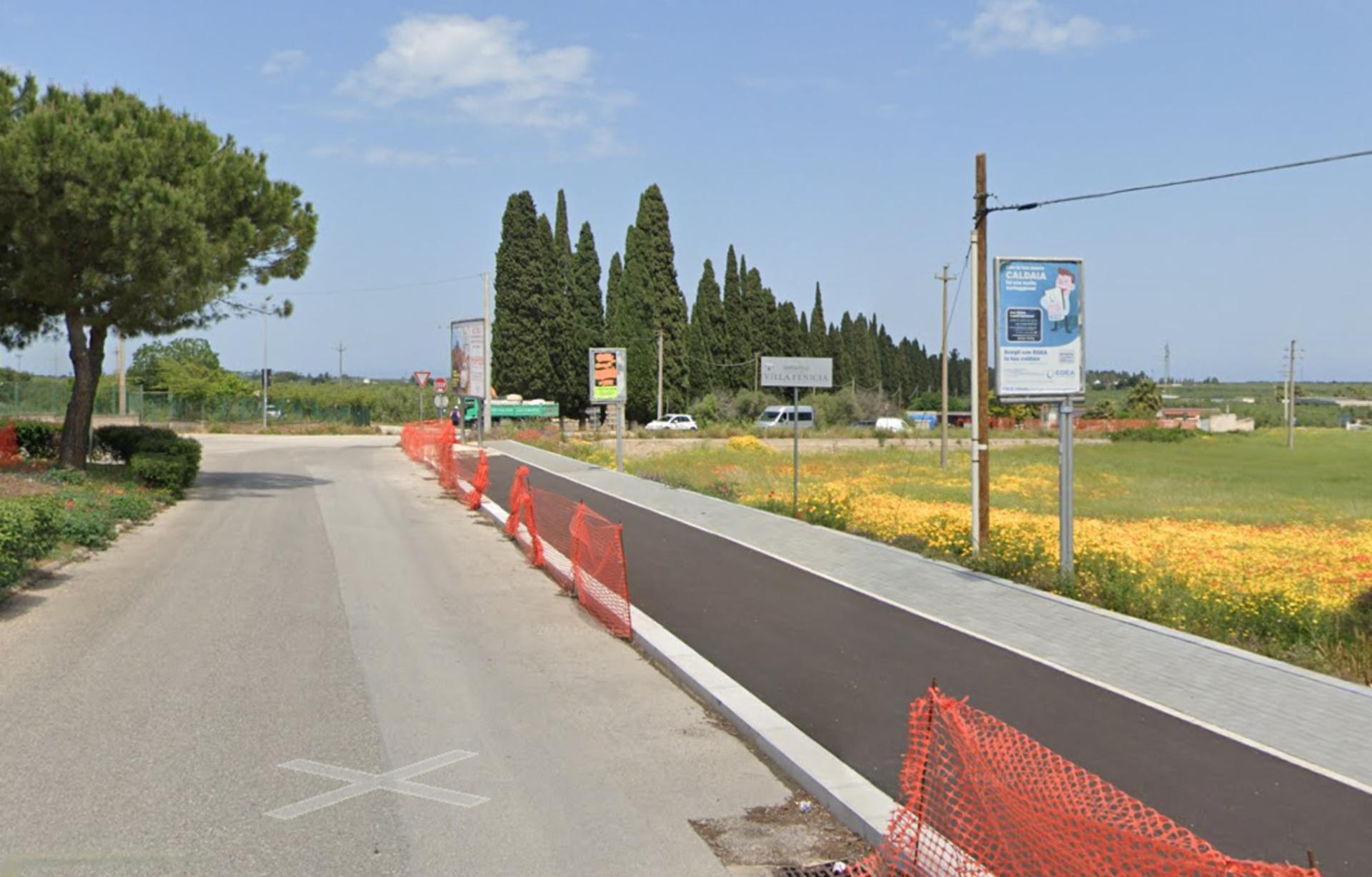 Impianto PALINA a Ruvo di Puglia, in zona Scardigno Lingerie