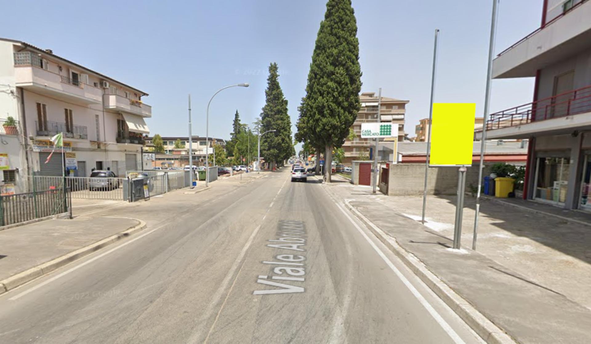Impianto CARTELLONISTICA a Chieti, in zona Lidl