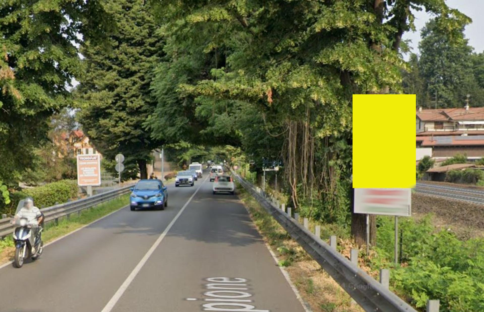 Impianto CARTELLONISTICA a Casorate Sempione, in zona Compro Oro