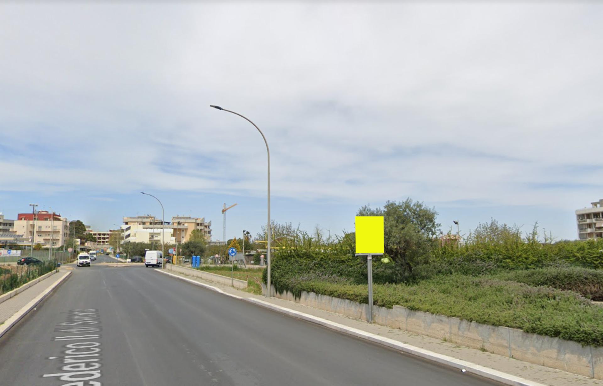 Impianto CARTELLONISTICA a Gioia del Colle, in zona ENI
