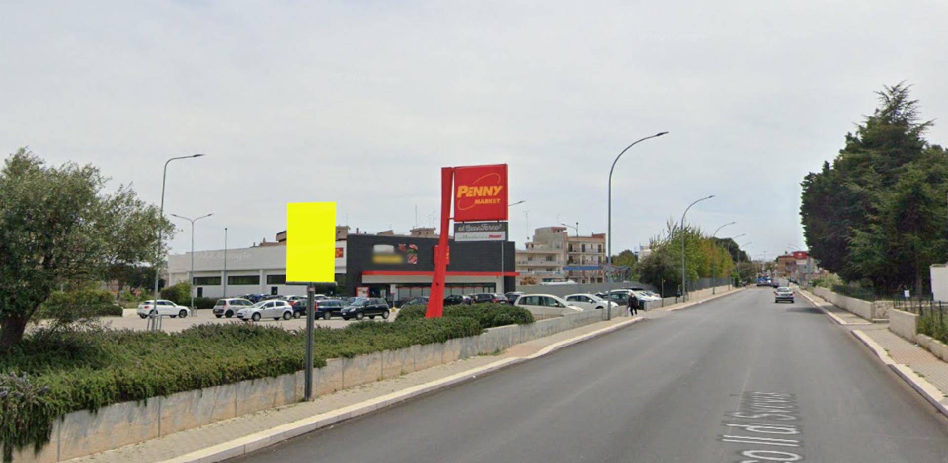 Impianto CARTELLONISTICA a Gioia del Colle, in zona ENI