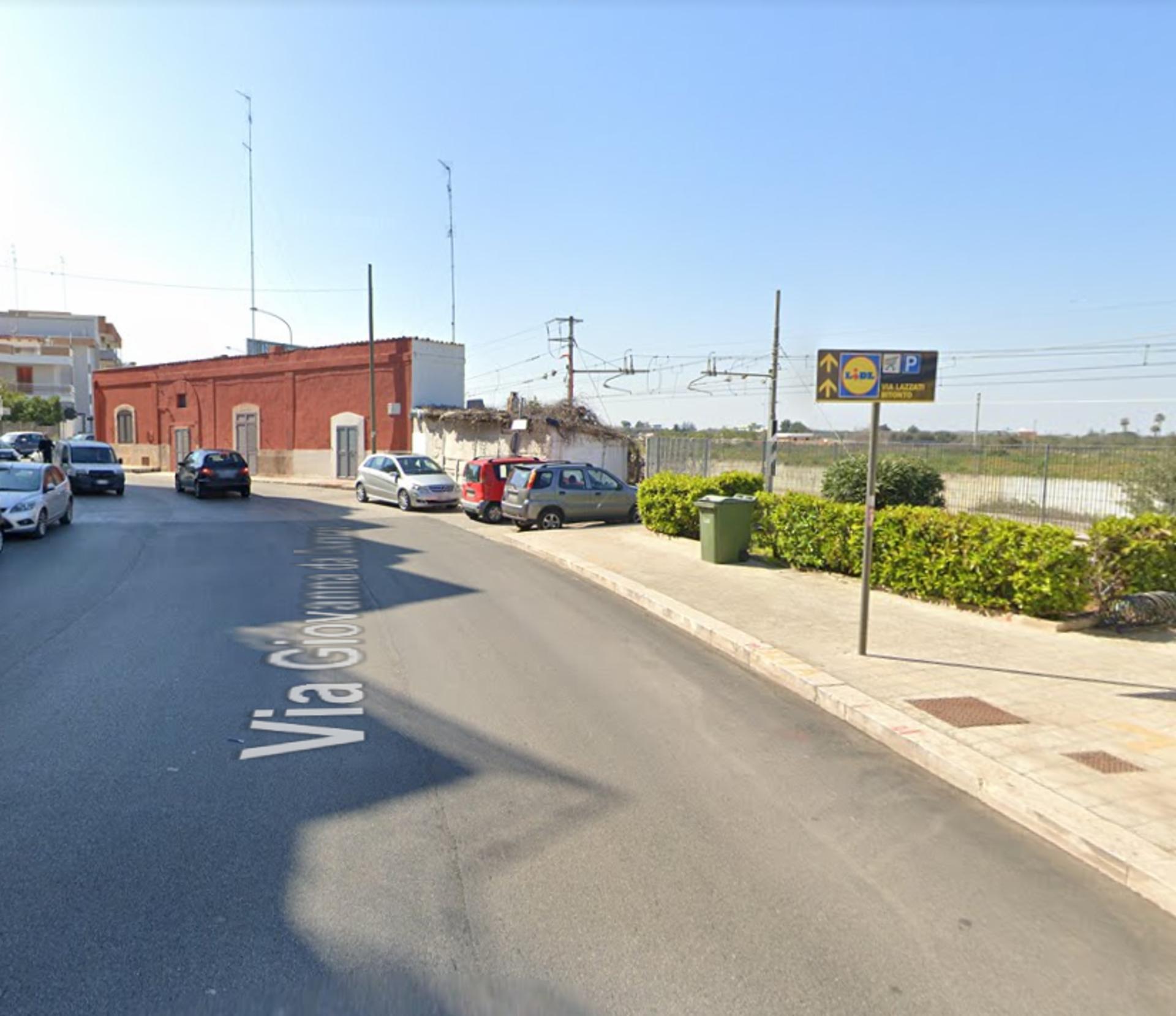 Impianto a de Capua altezza stazione  Bitonto