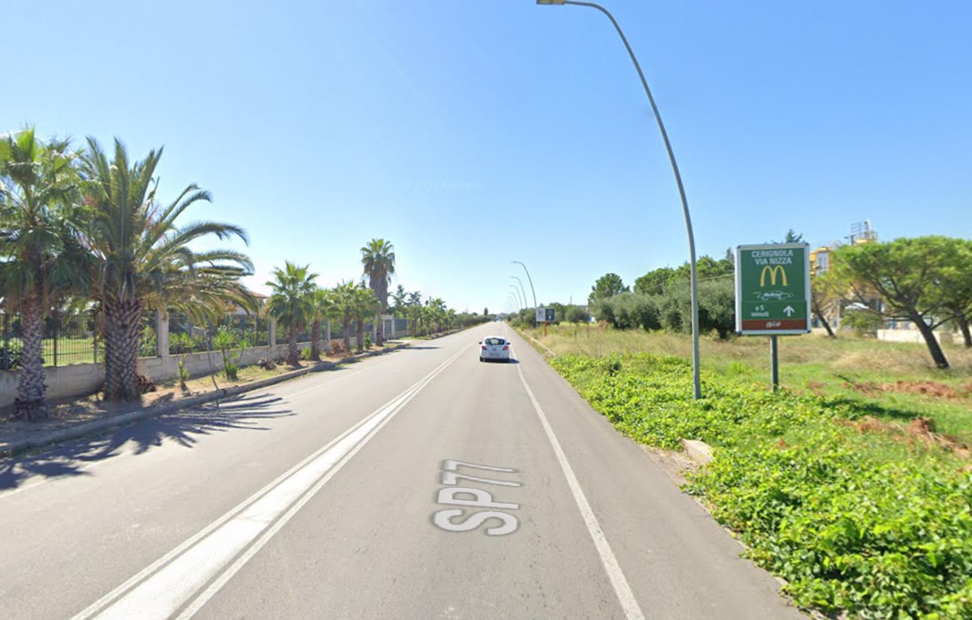 Impianto a SP77 km 22.300 dx  Cerignola