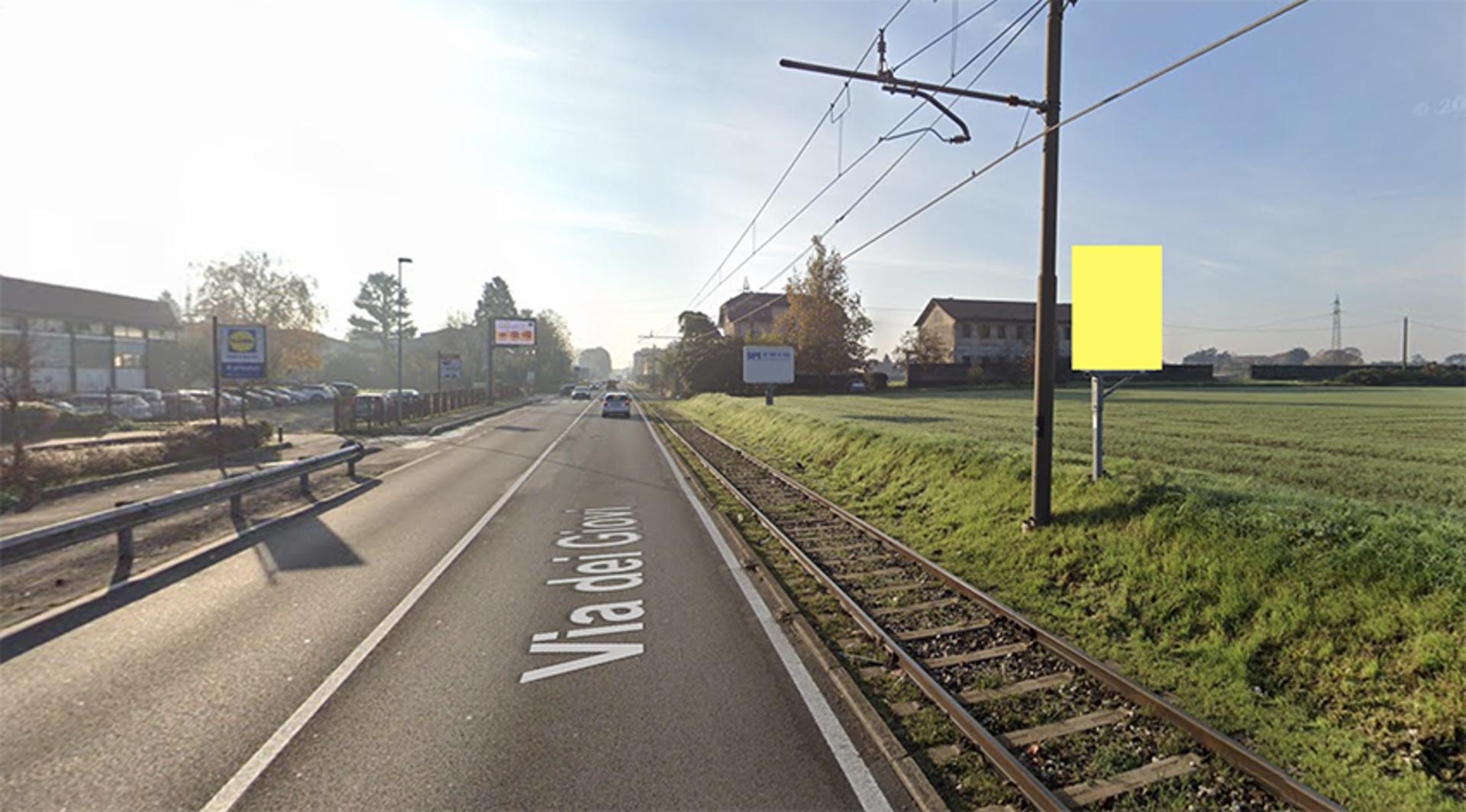 Impianto CARTELLONISTICA a Cormano, in zona La Chioma di Berenice